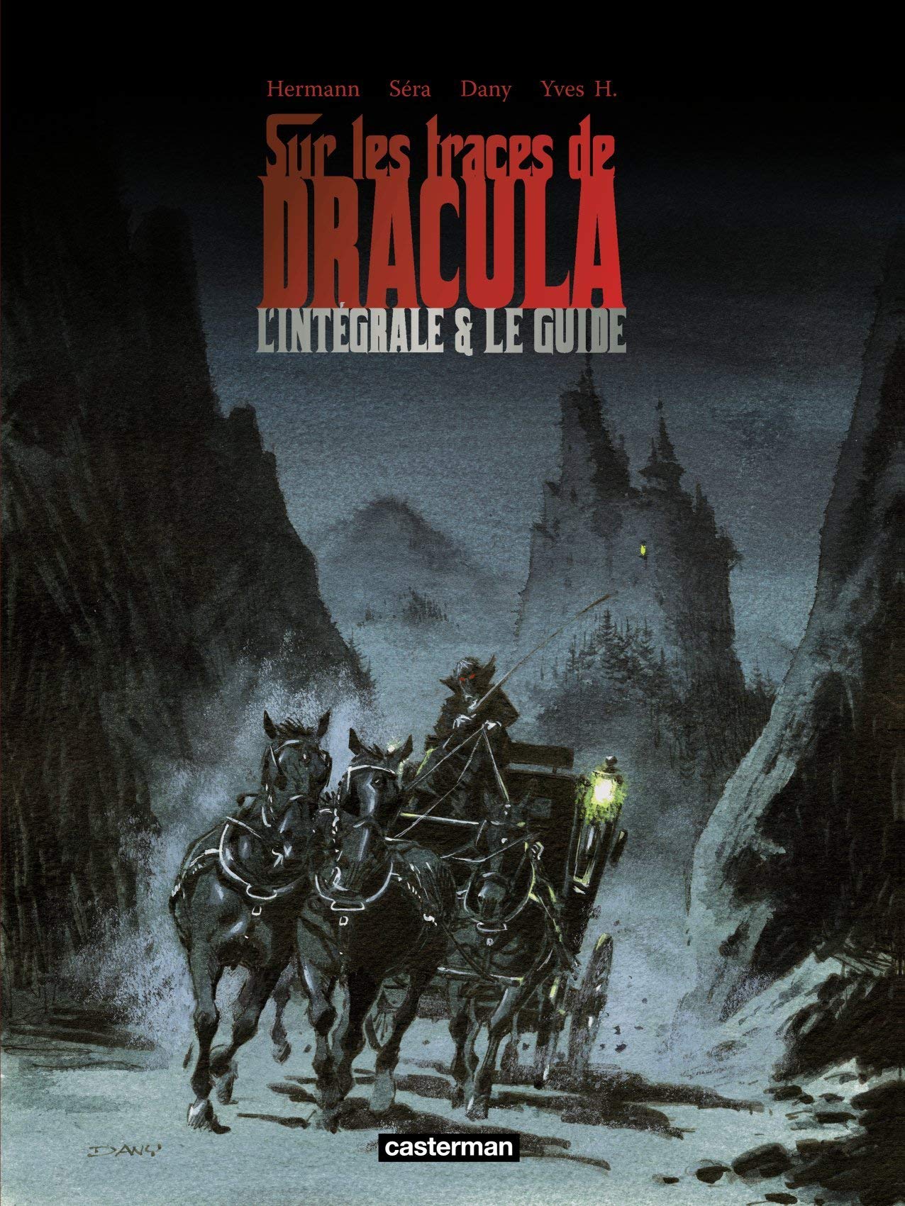 jaquette album Sur les traces de Dracula