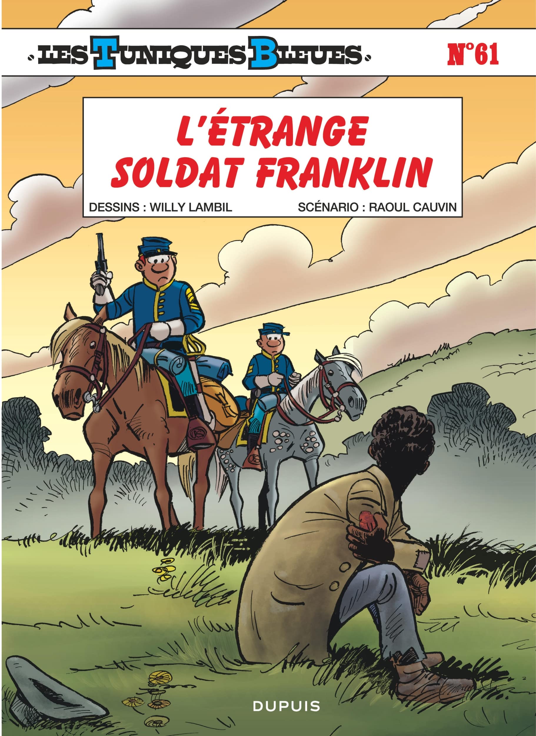 jaquette album Les Tuniques Bleues - Tome 61 - L'étrange soldat Franklin / Edition spéciale, Limitée (Opé été 2023)