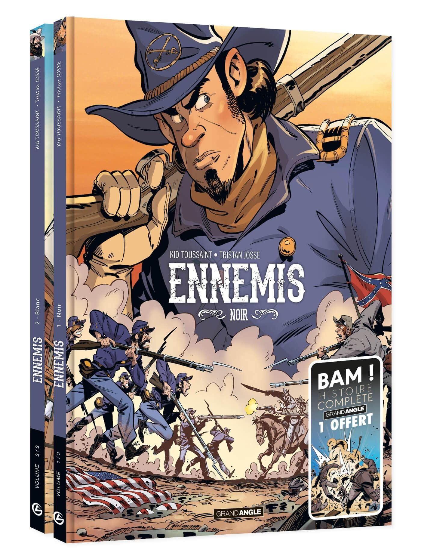 jaquette album Ennemis - Pack promo histoire complète