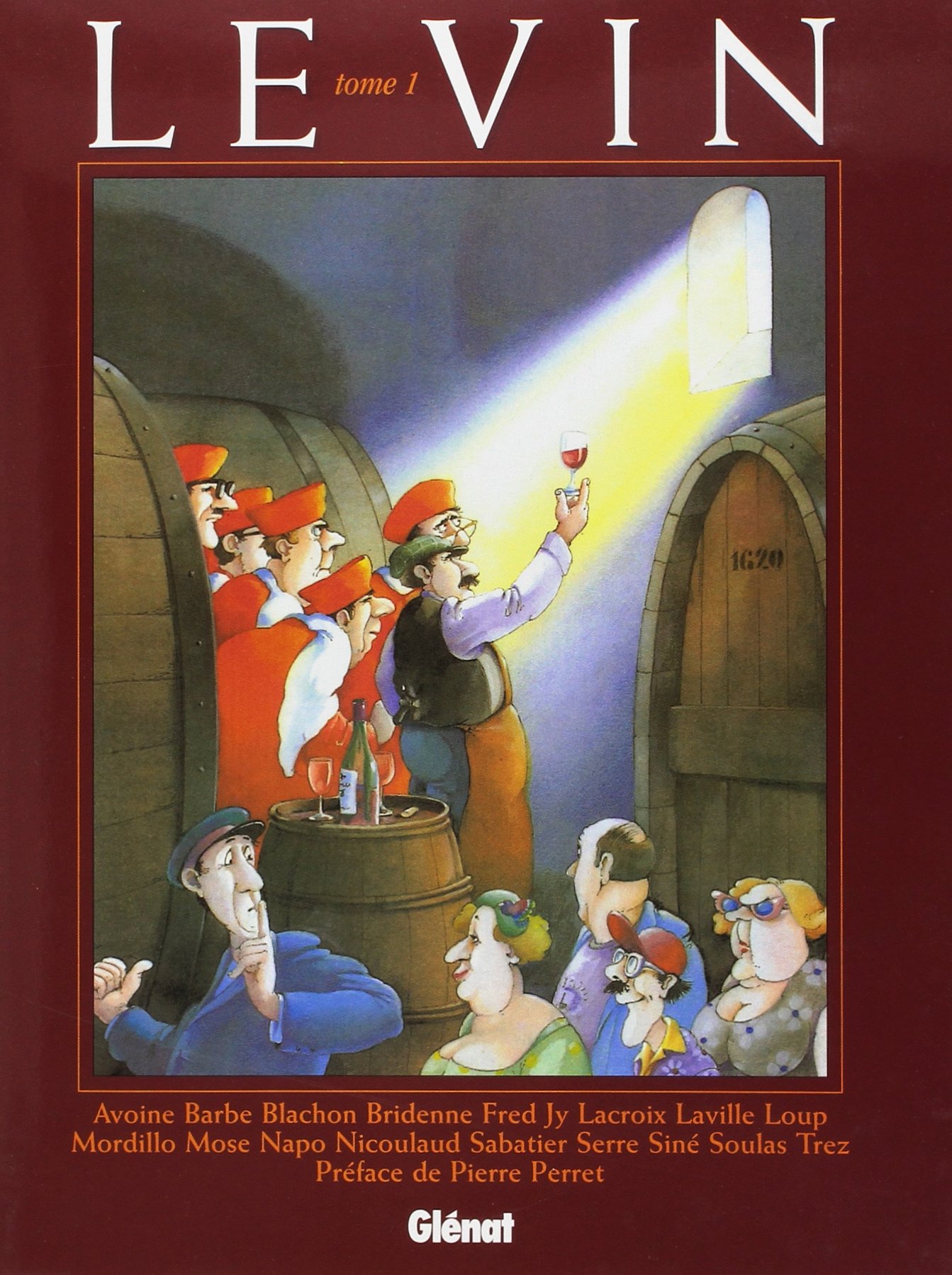 jaquette album Le Vin, tome 1
