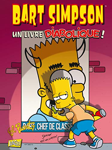 jaquette livre Bart Simpson Tome 10 - Un Livre Diabolique