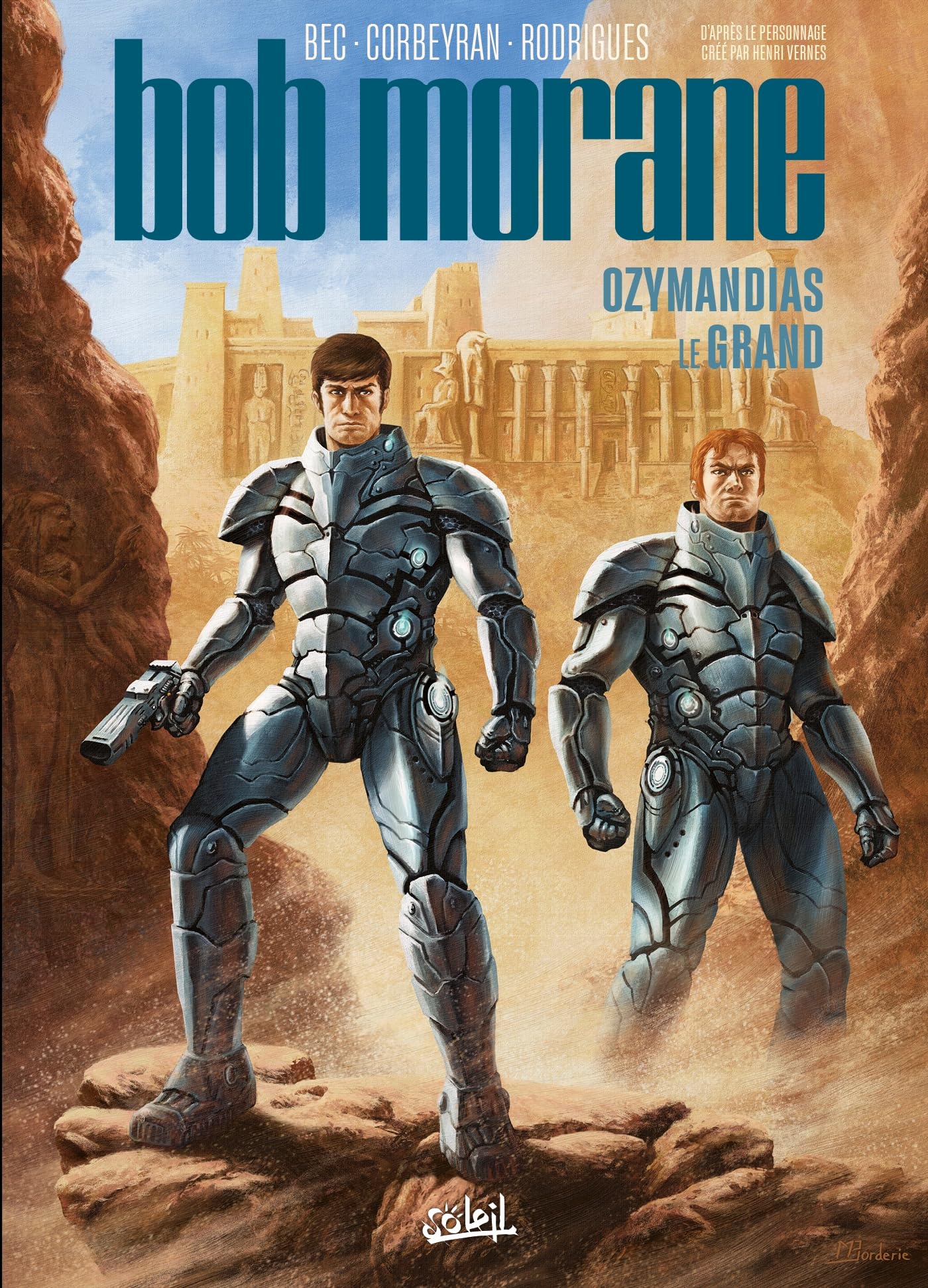 jaquette album Bob Morane T03: Ozymandias le Grand