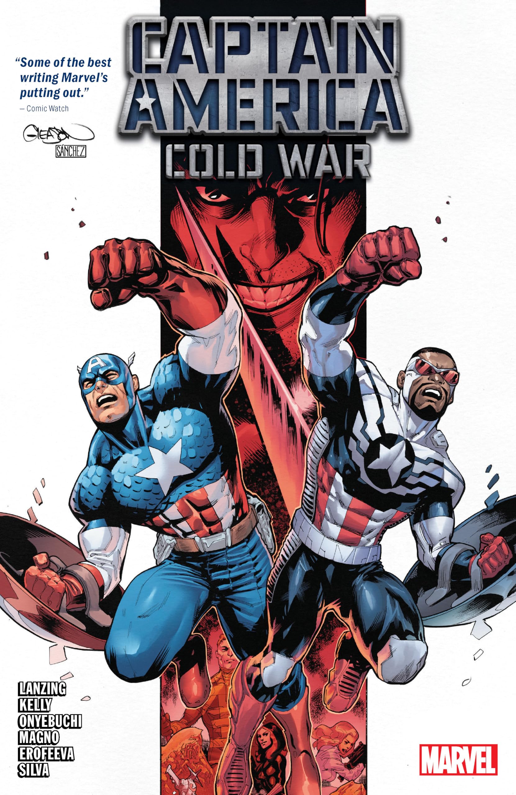 jaquette album CAPTAIN AMERICA: COLD WAR