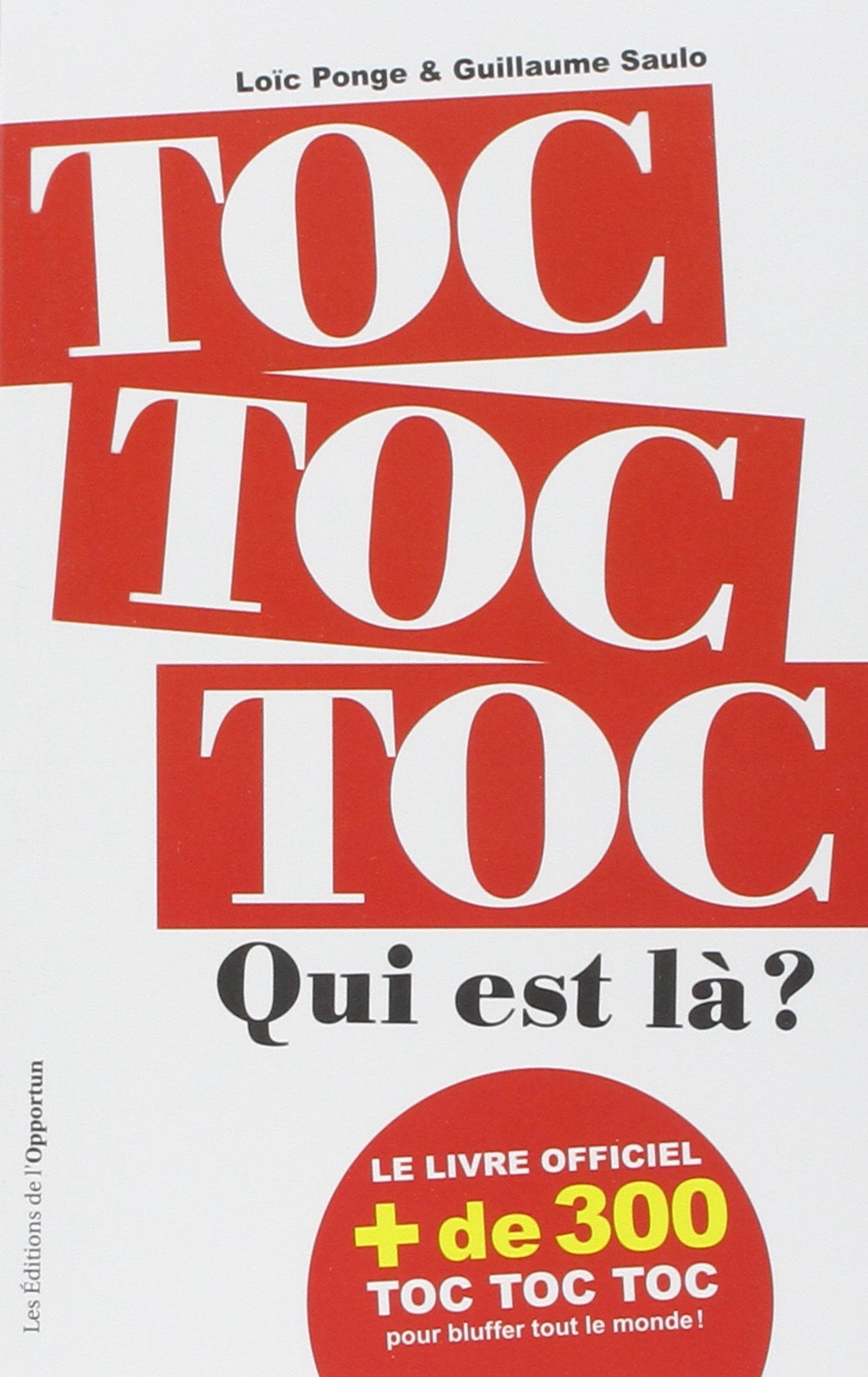 jaquette album Toc toc toc ! Qui est là ?
