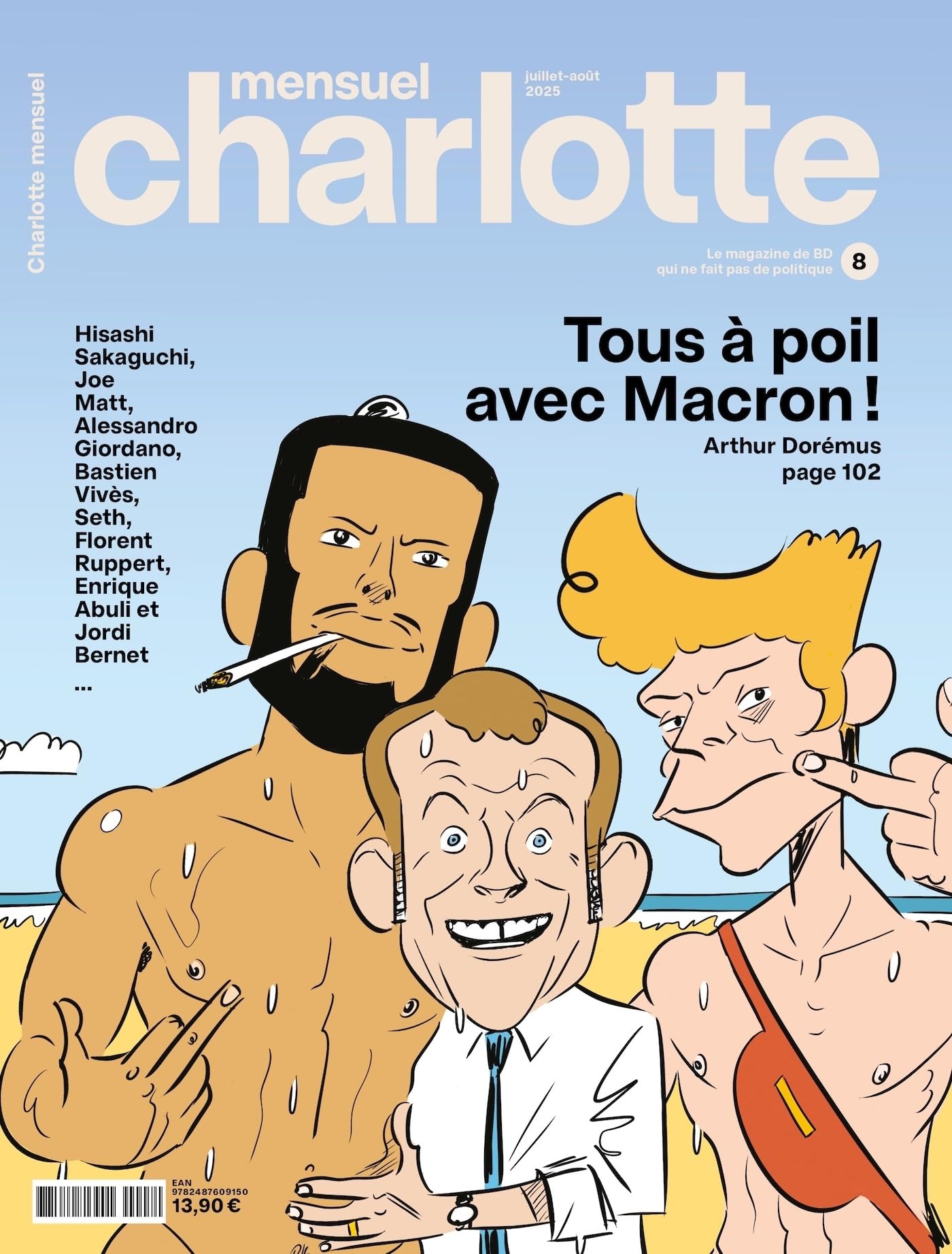 jaquette album Charlotte mensuel #8