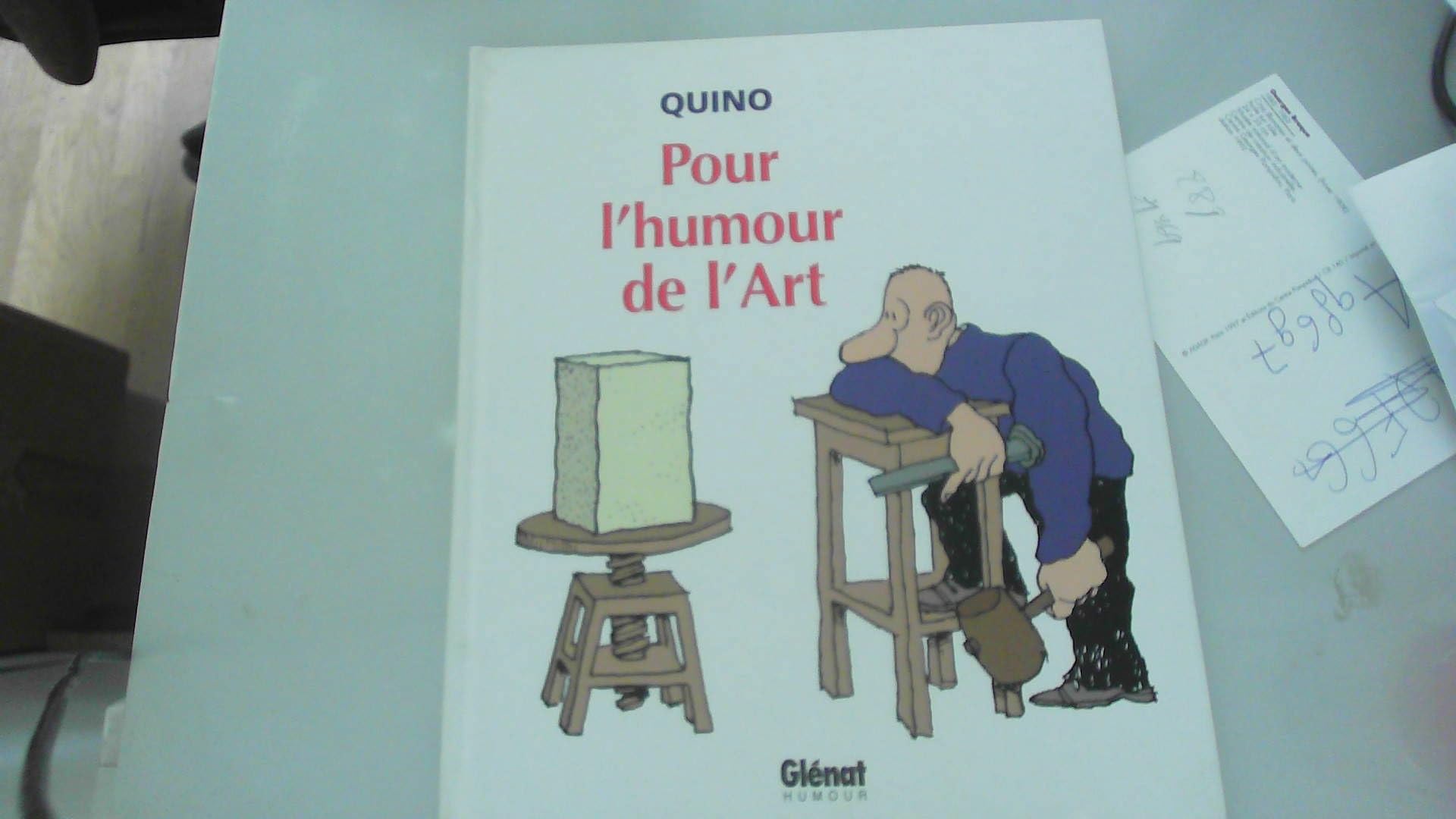 jaquette livre Pour l'humour de l'Art