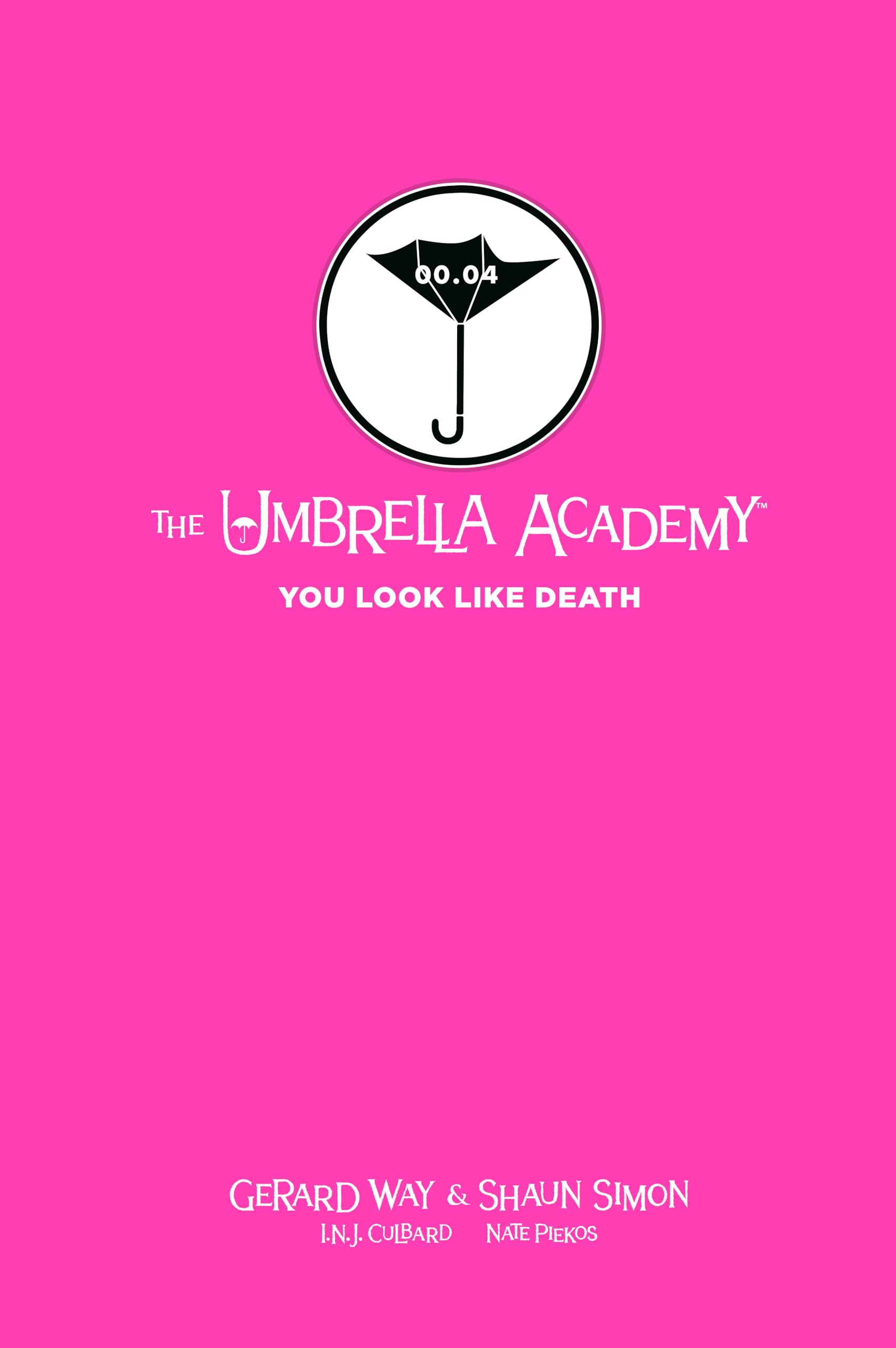 jaquette album Tales from the Umbrella Academy: You Look Like Death Library Edition