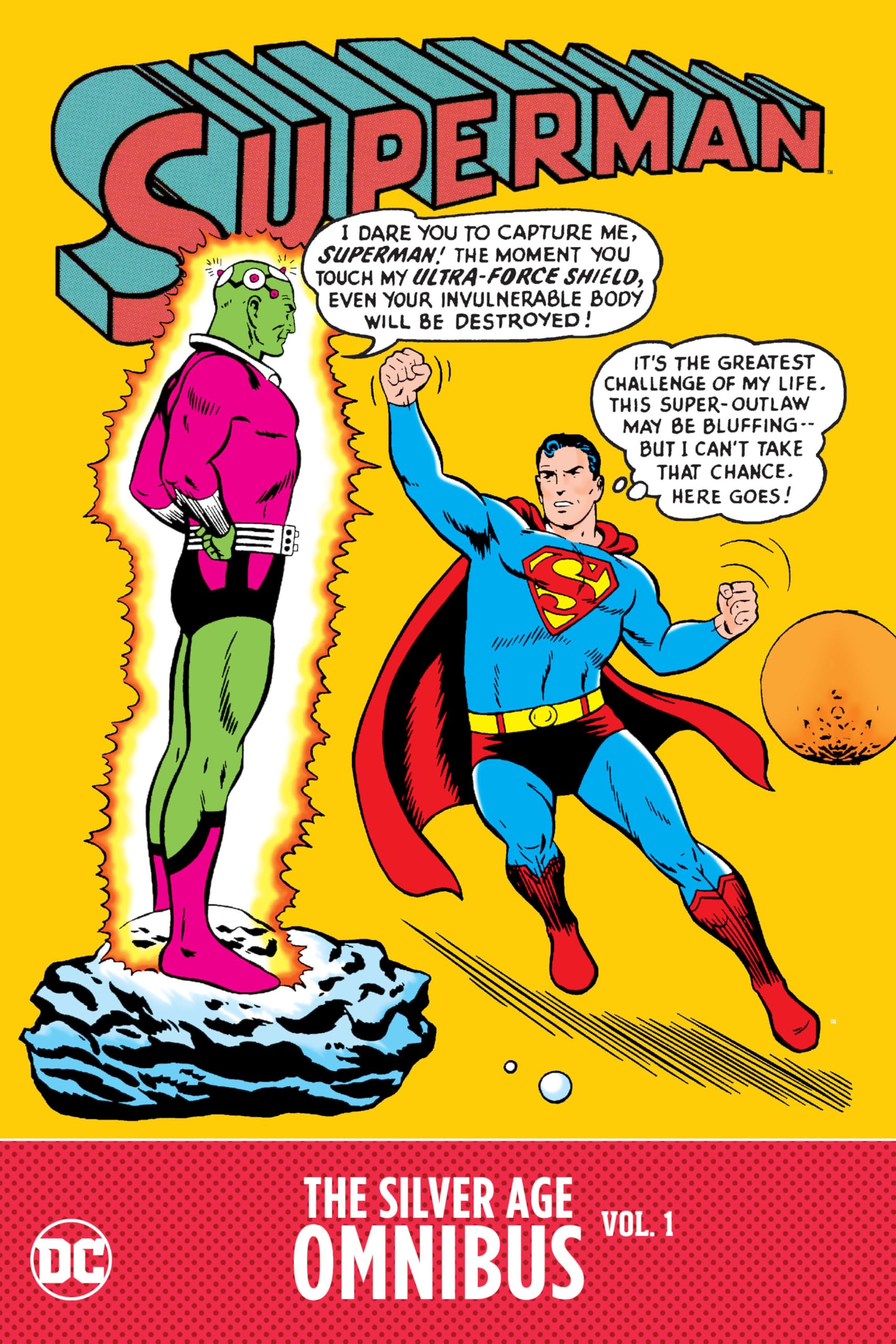 jaquette album Superman: The Silver Age Omnibus Vol. 1