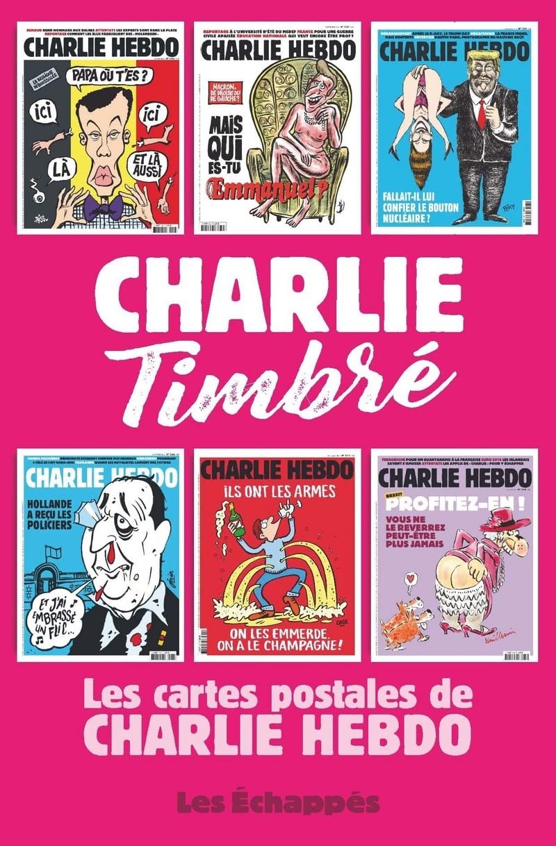 jaquette album Charlie Timbré. Les cartes postales de Charlie Hebdo