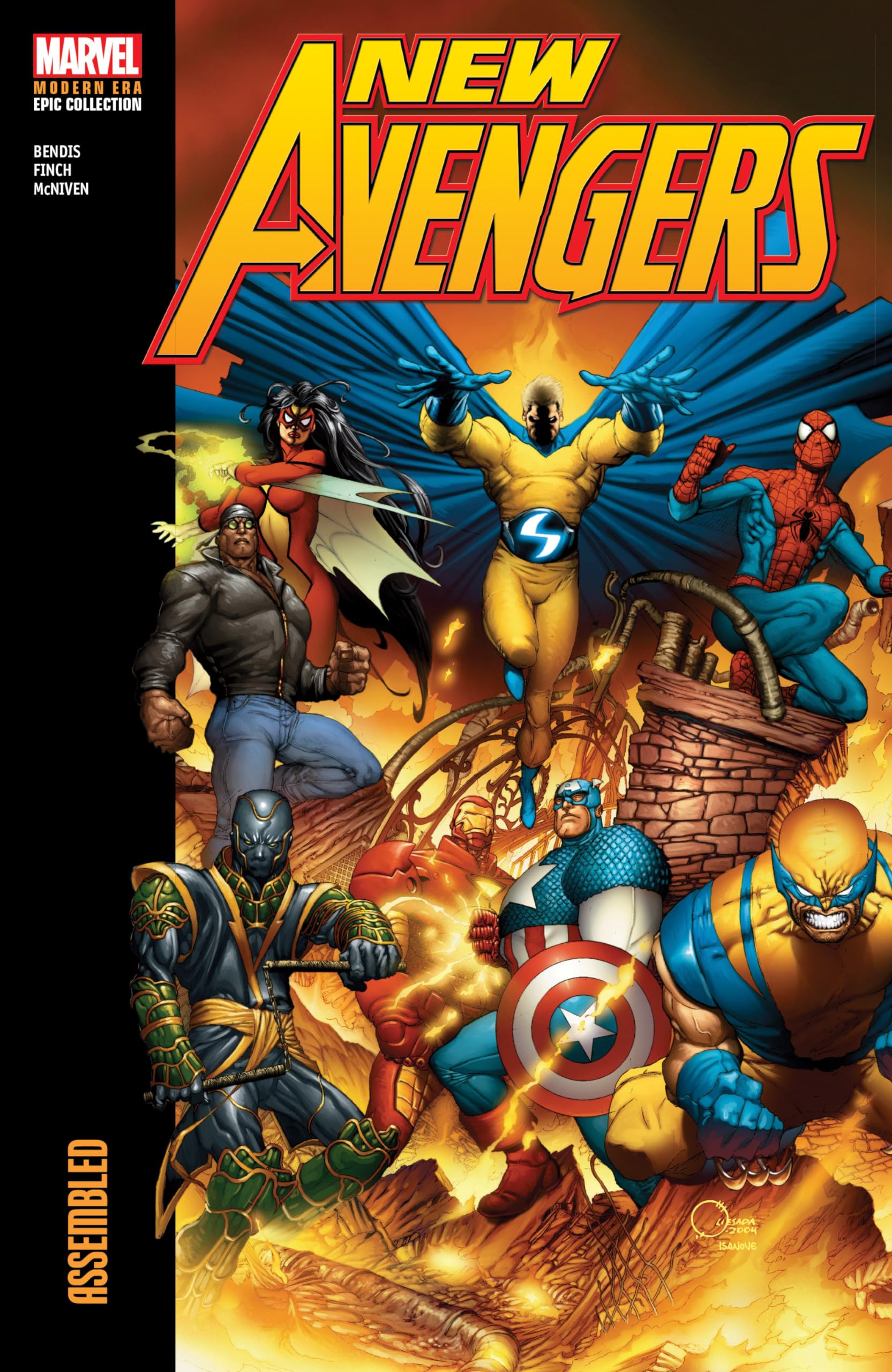 jaquette album NEW AVENGERS MODERN ERA EPIC COLLECTION: ASSEMBLED
