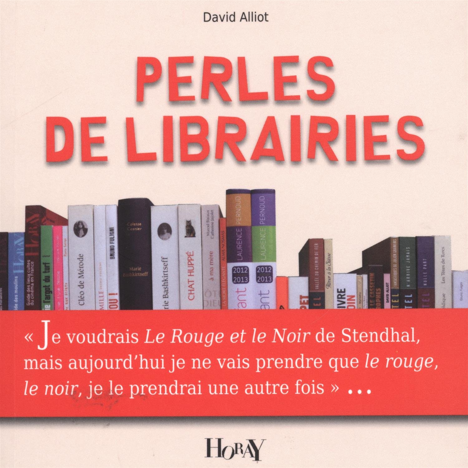 jaquette album Perles de librairies