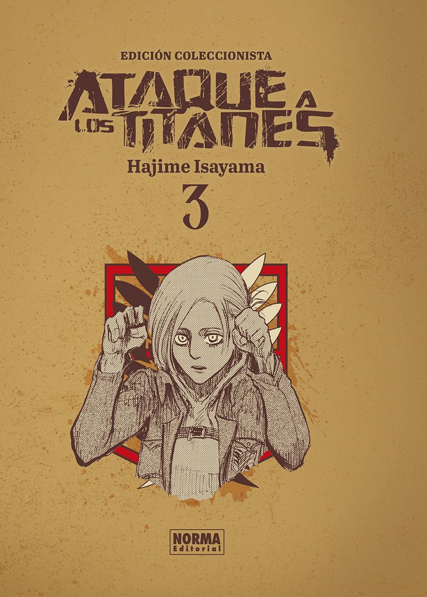 jaquette album ATAQUE A LOS TITANES ED. INTEGRAL 03