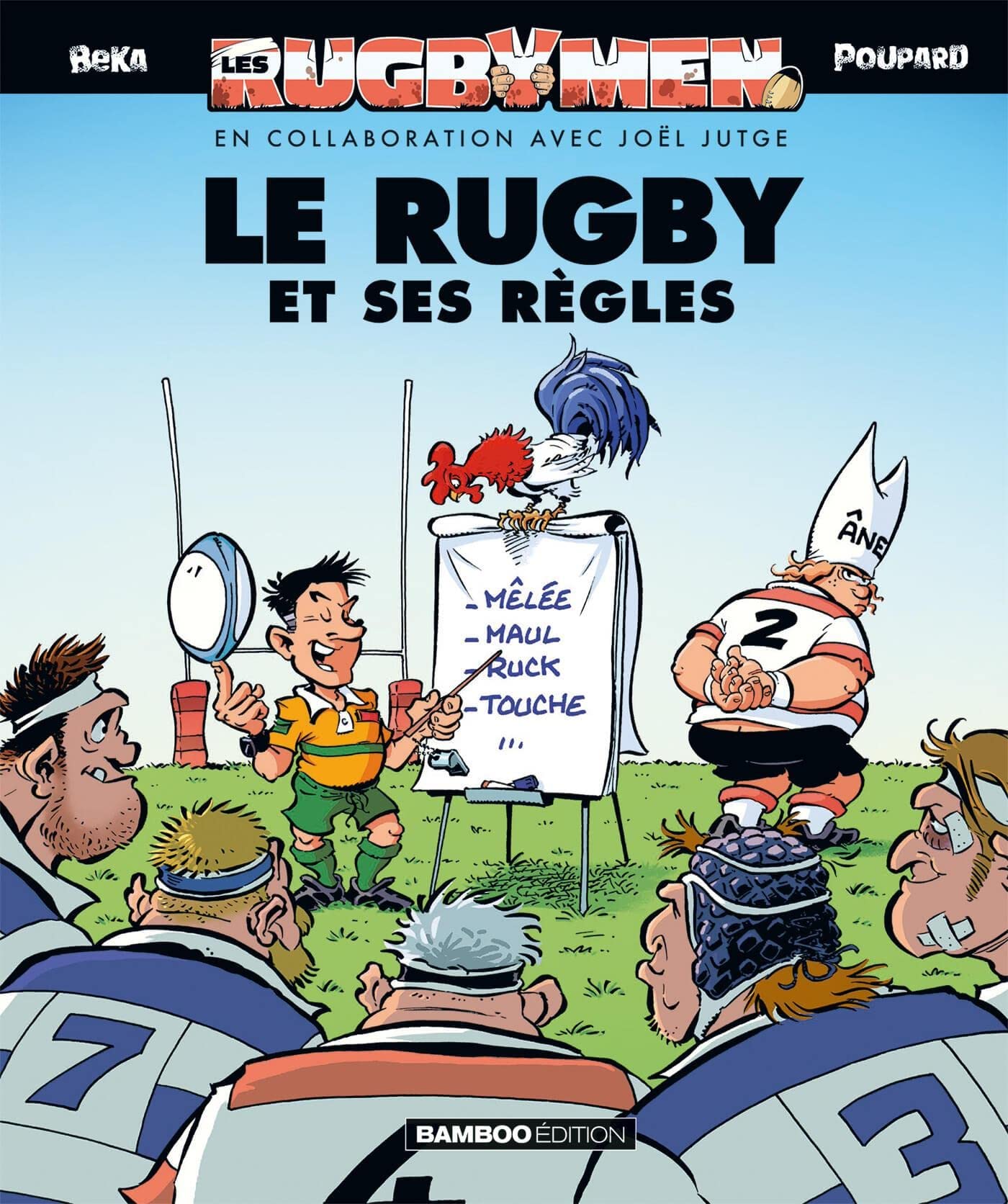 jaquette album Les Rugbymen - Les Règles du Rugby 2023