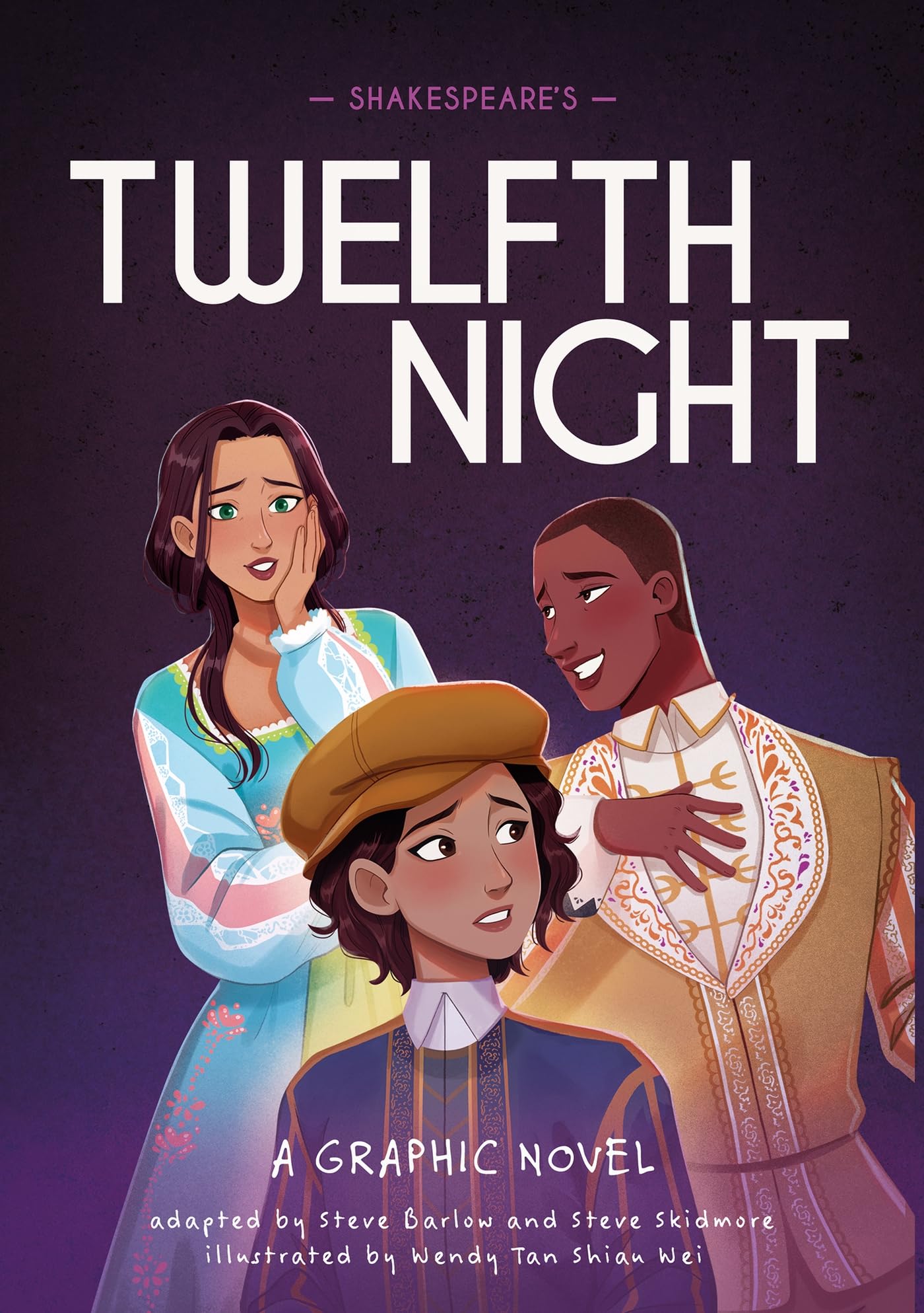 jaquette album Shakespeare's Twelfth Night: A Graphic Novel