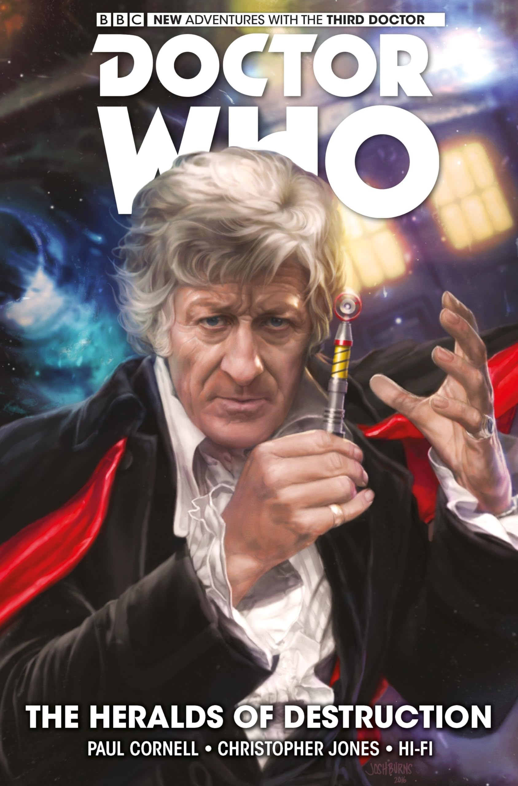 jaquette album Doctor Who the Third Doctor 1: The Heralds of Destruction