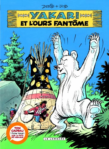 jaquette album Yakari Tome 24 - Yakari Et L'ours Fantôme