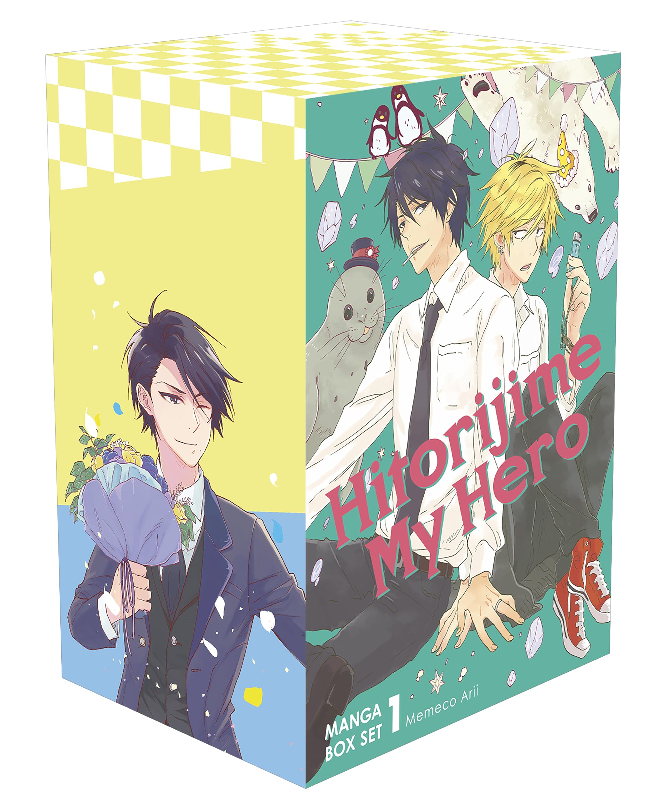 jaquette album Hitorijime My Hero Manga Box Set 1 (Vol. 1-6)