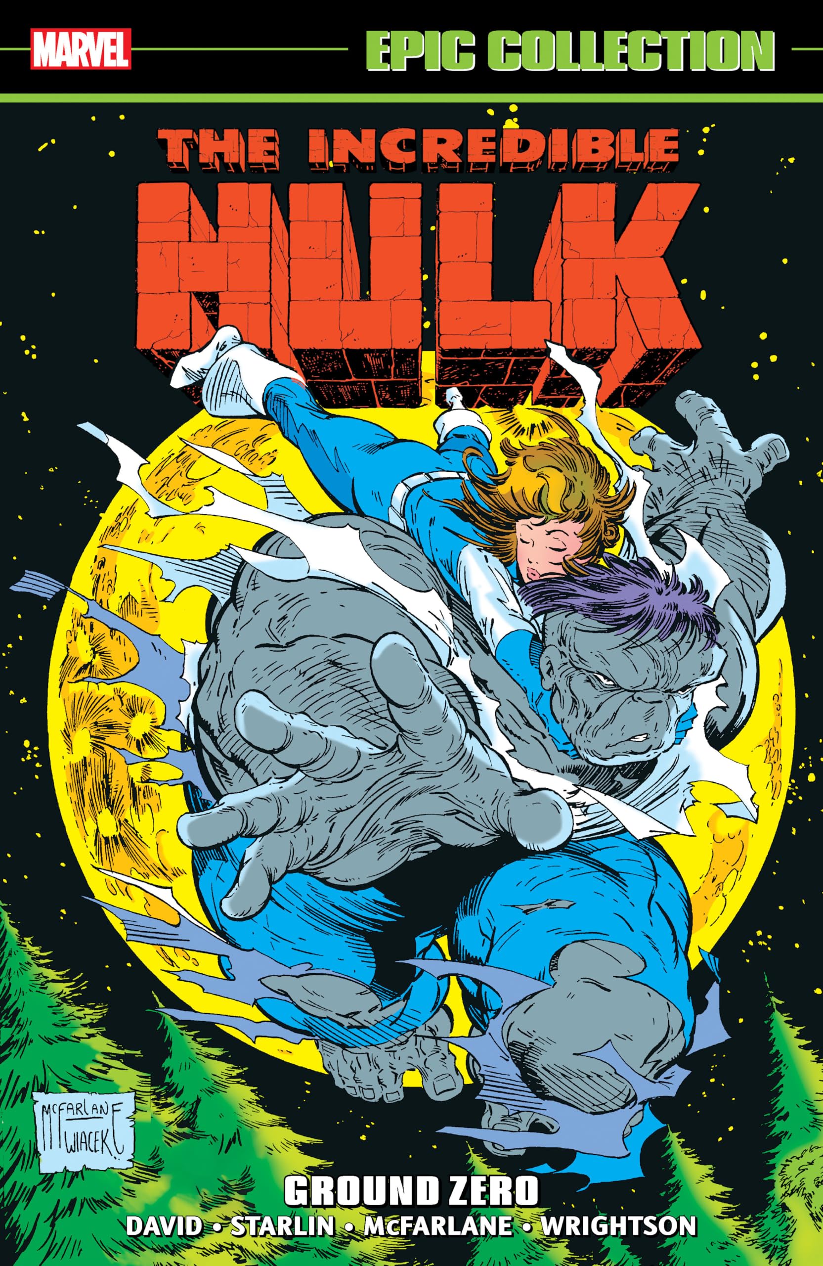 jaquette album INCREDIBLE HULK EPIC COLLECTION: GROUND ZERO