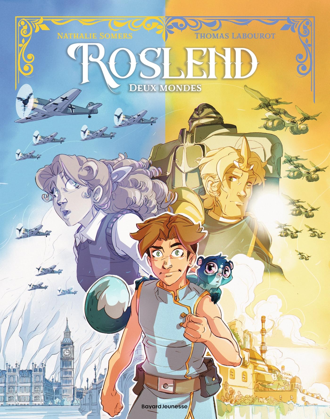 jaquette album Roslend, Tome 01: Deux mondes