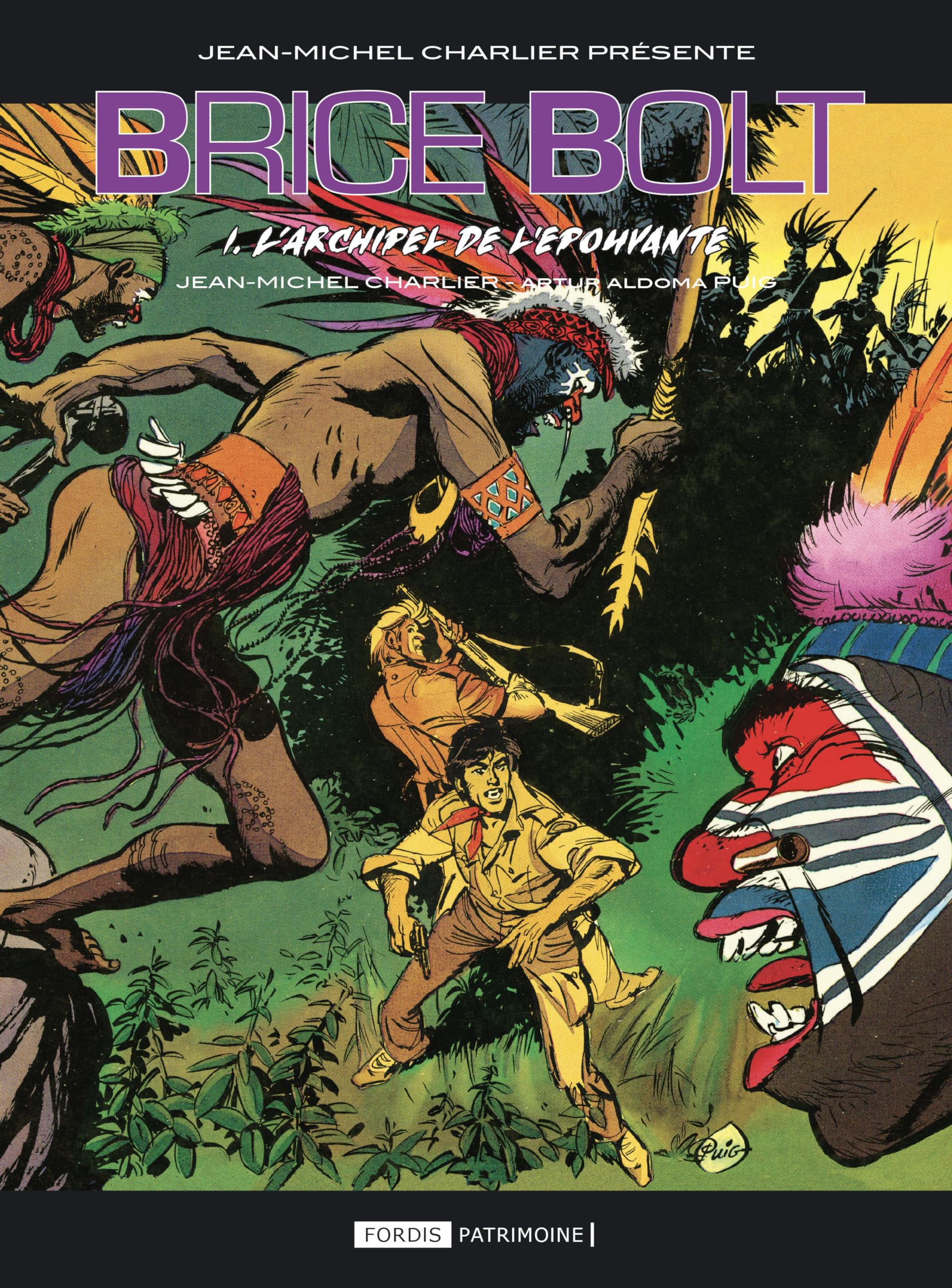 jaquette album BRICE BOLT 1 : L'Archipel de l'épouvante