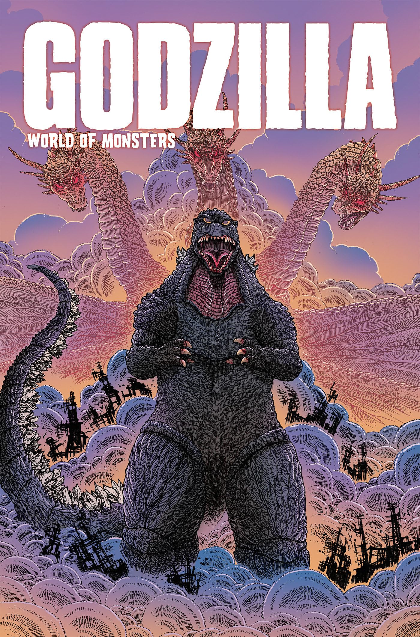 jaquette album Godzilla: World of Monsters