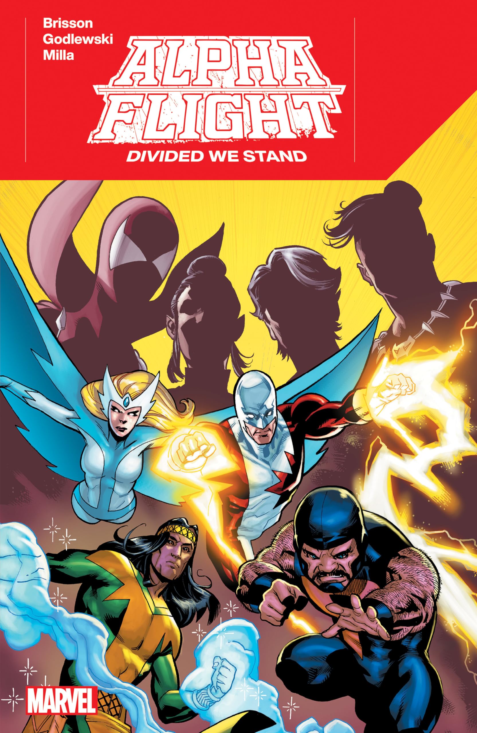 jaquette album ALPHA FLIGHT: DIVIDED WE STAND