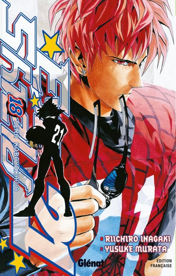 jaquette album Eyeshield 21 - Tome 18 : Sena Kobayakawa