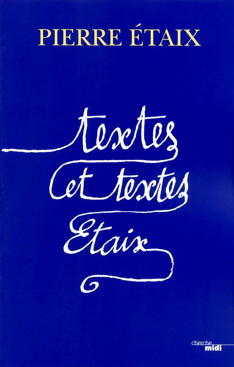 jaquette livre Textes et textes Étaix (nouvelle édition augmentée)