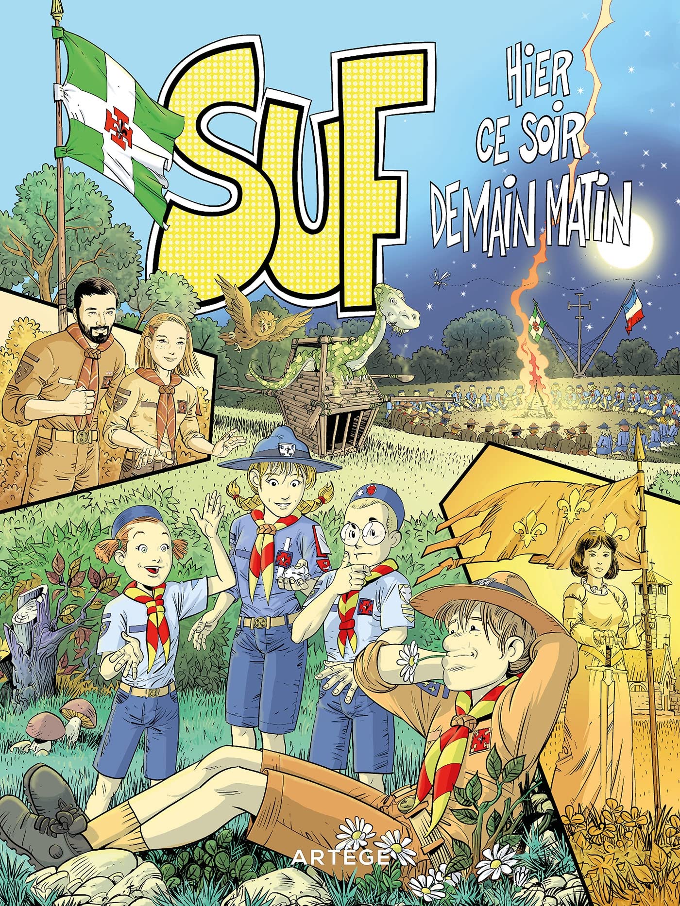 jaquette album SUF hier, ce soir, demain matin