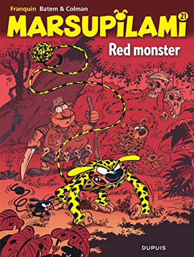 jaquette album Marsupilami Tome 21 - Red Monster