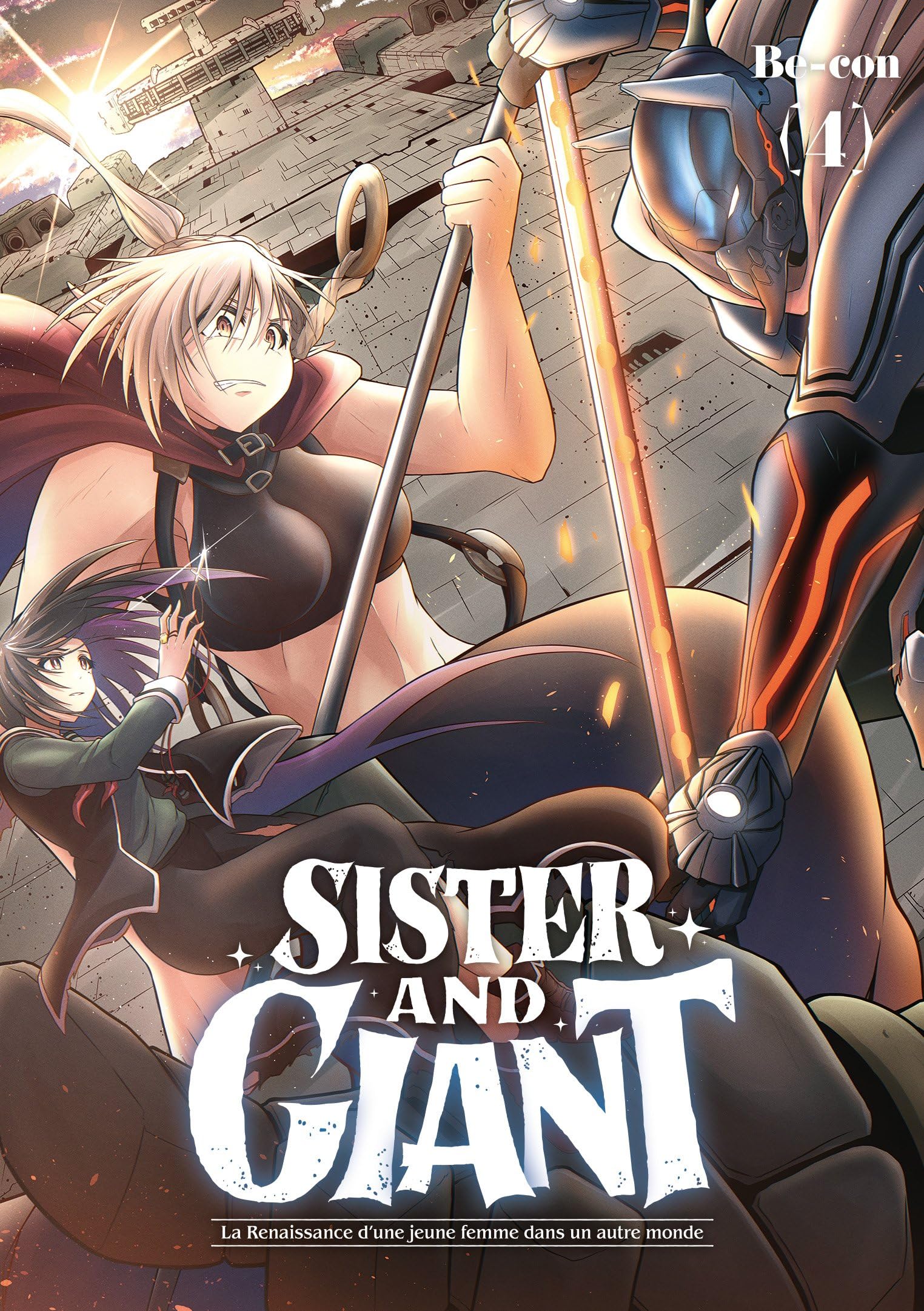 jaquette album Sister and Giant - Tome 04