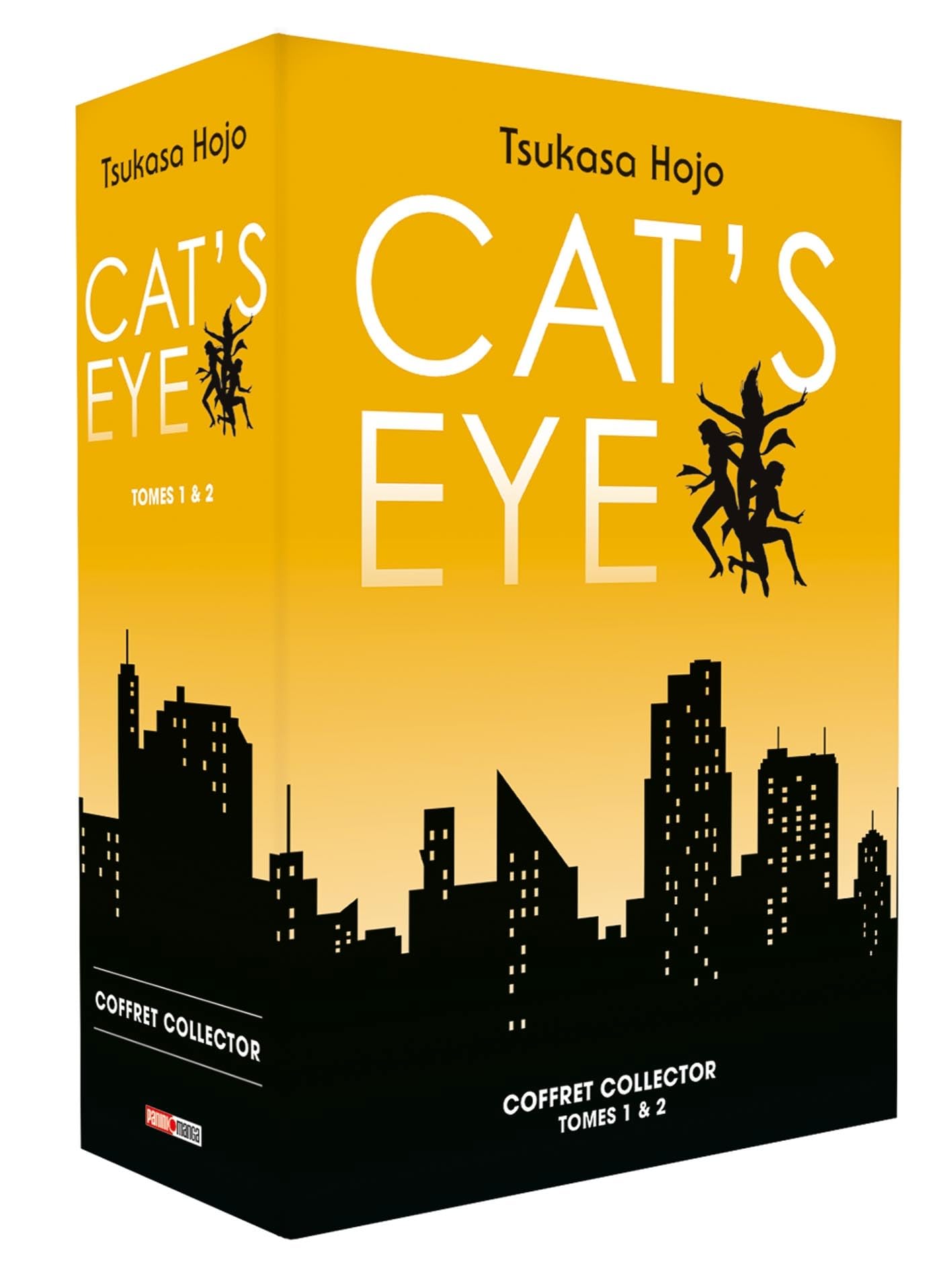 jaquette album Coffret Cat's Eye Perfect Edition T01 & T02