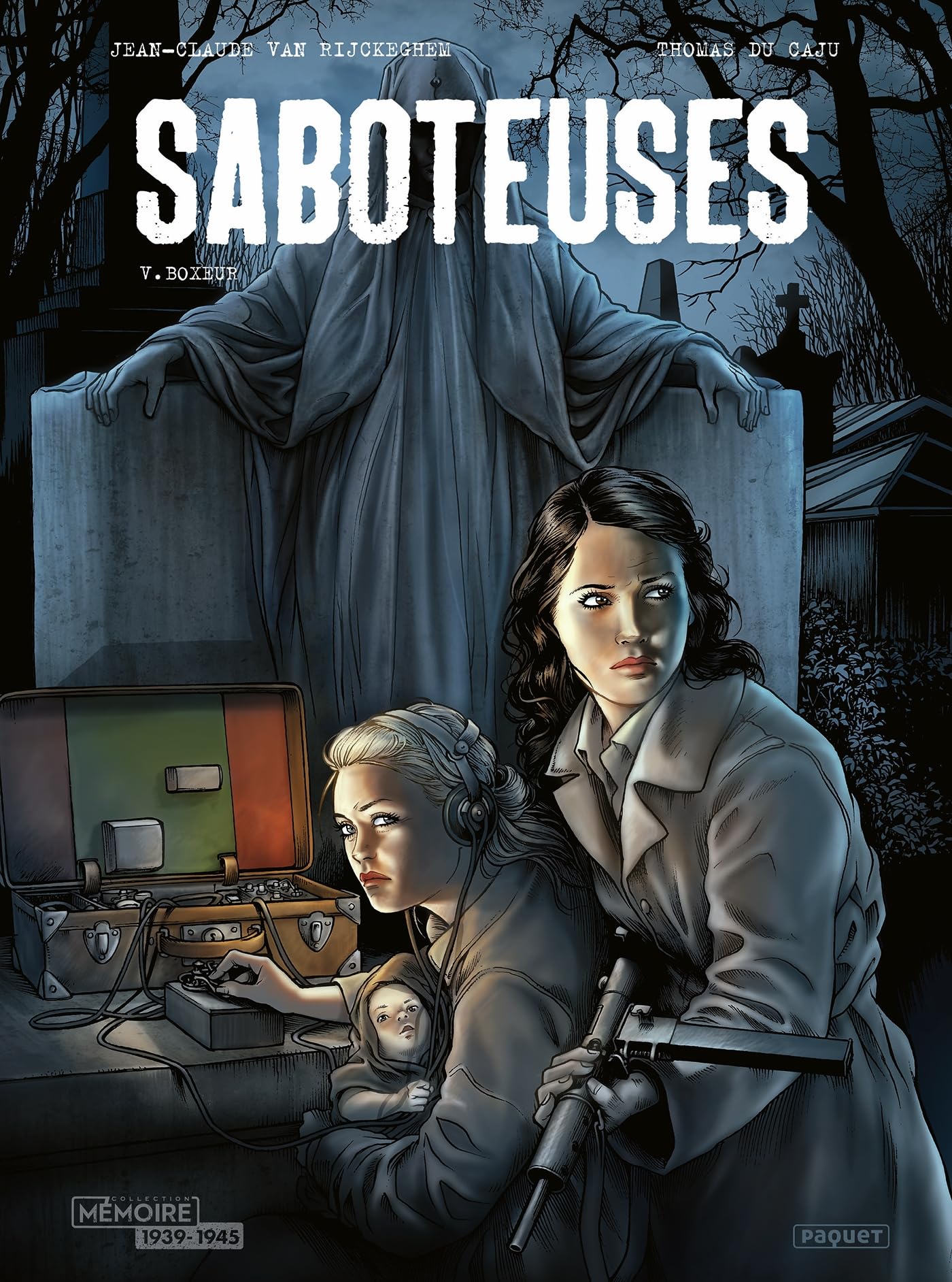 jaquette album SABOTEUSES - T5 - BOXEUR