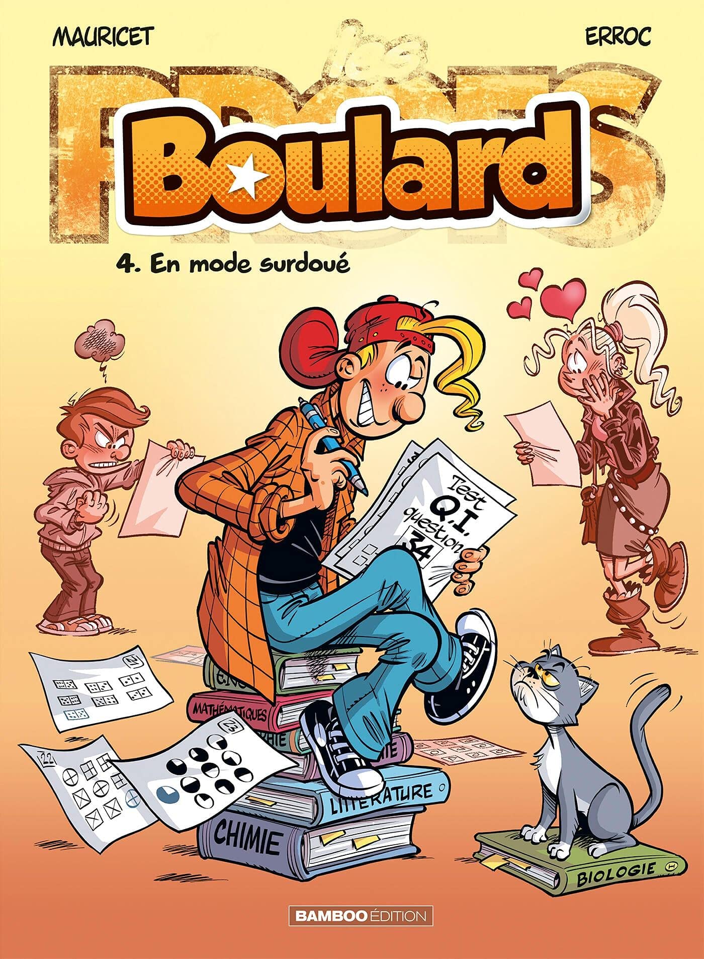 jaquette album Les Profs présentent : Boulard - tome 04 - top humour: En mode surdoué