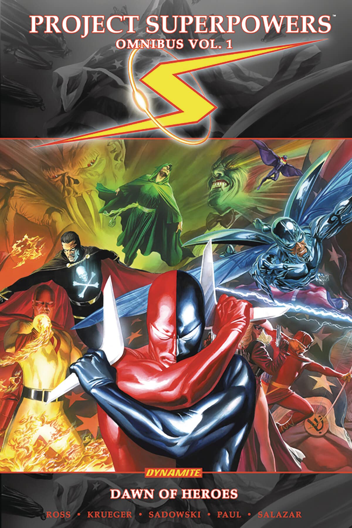 jaquette album Project Superpowers Omnibus Vol 1: Dawn of Heroes TP