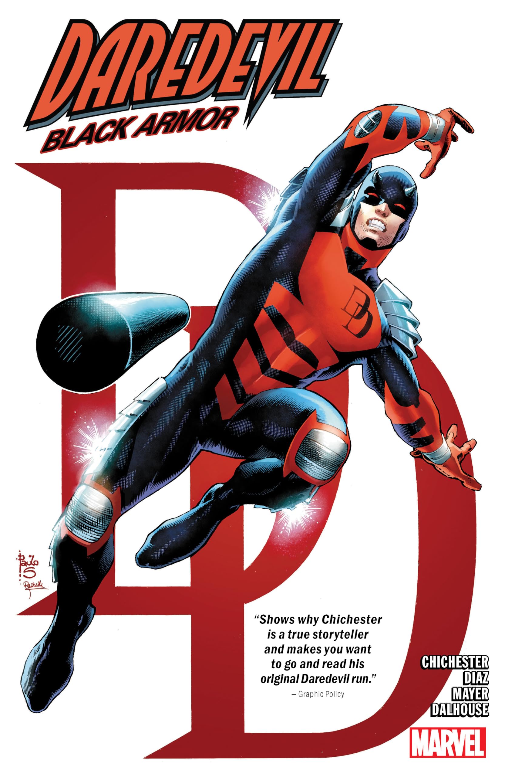 jaquette album DAREDEVIL: BLACK ARMOR