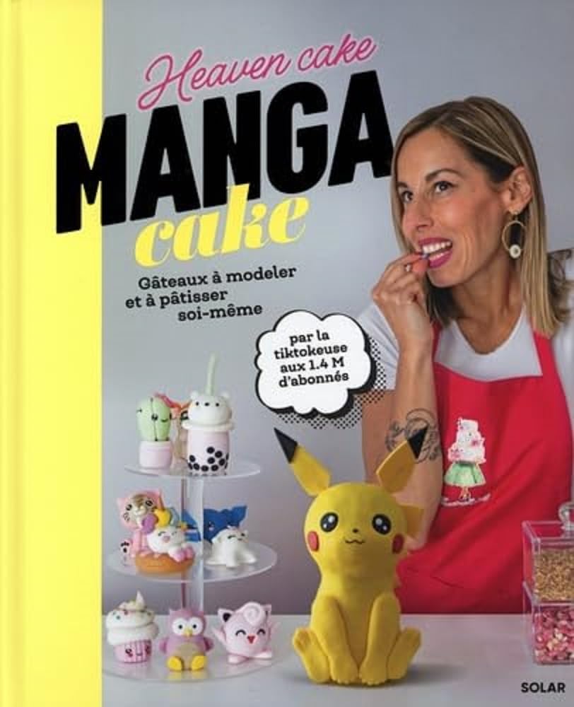 jaquette album Manga cake: Des gâteaux à modeler et pâtisser soi-même