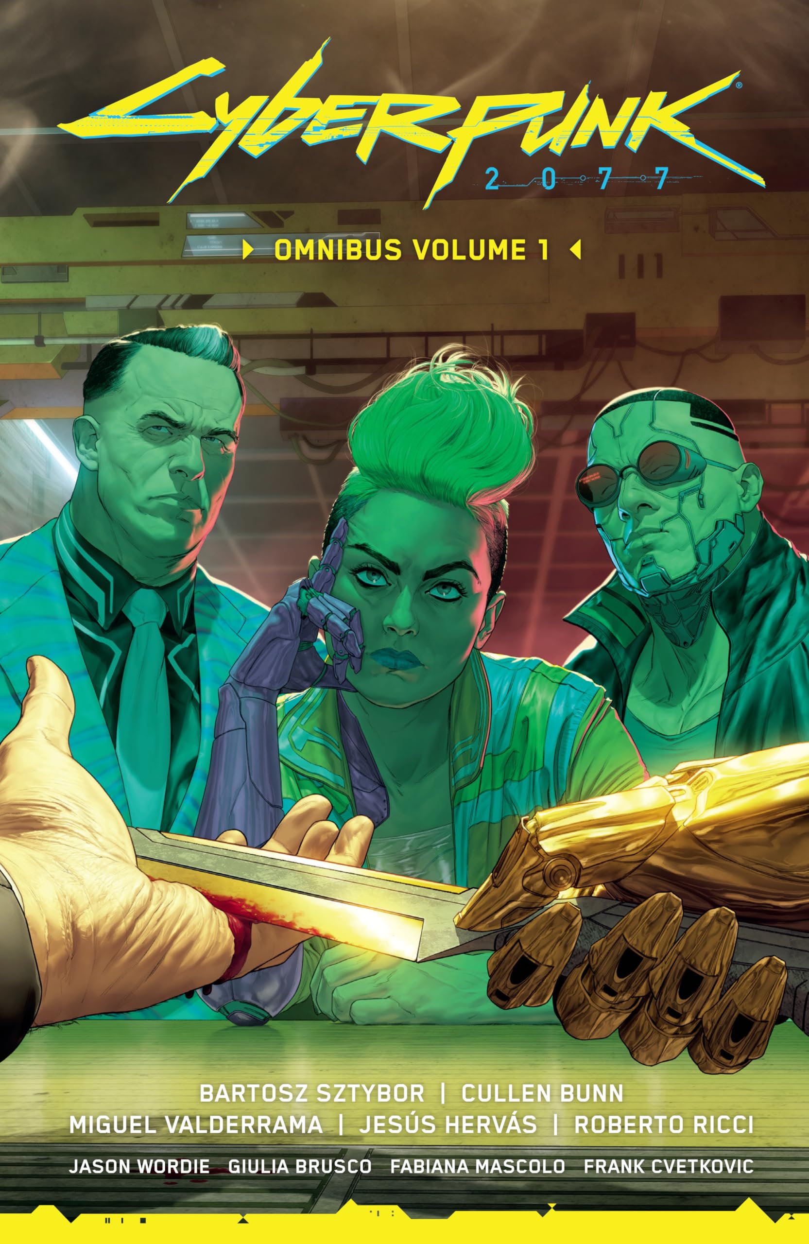 jaquette album Cyberpunk 2077 Omnibus Volume 1