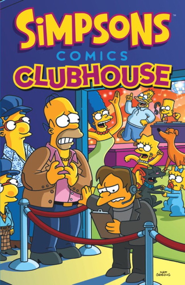 jaquette livre Simpsons - Comics Clubhouse