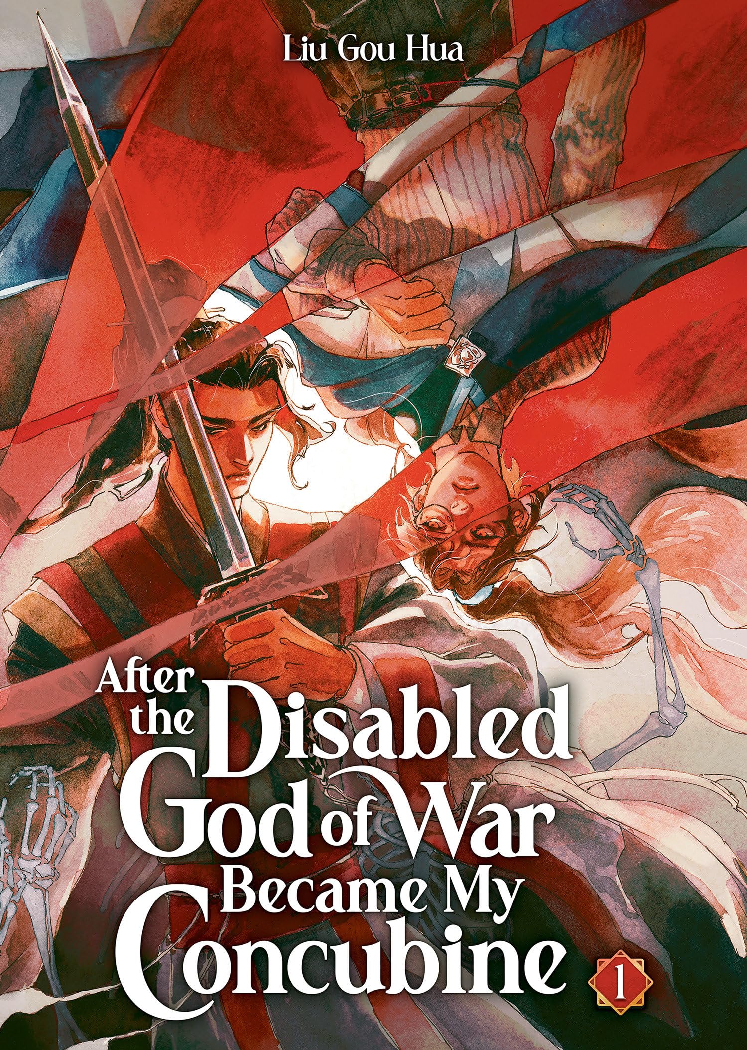 jaquette album After the Disabled God of War Became My Concubine (Novel) Vol. 1