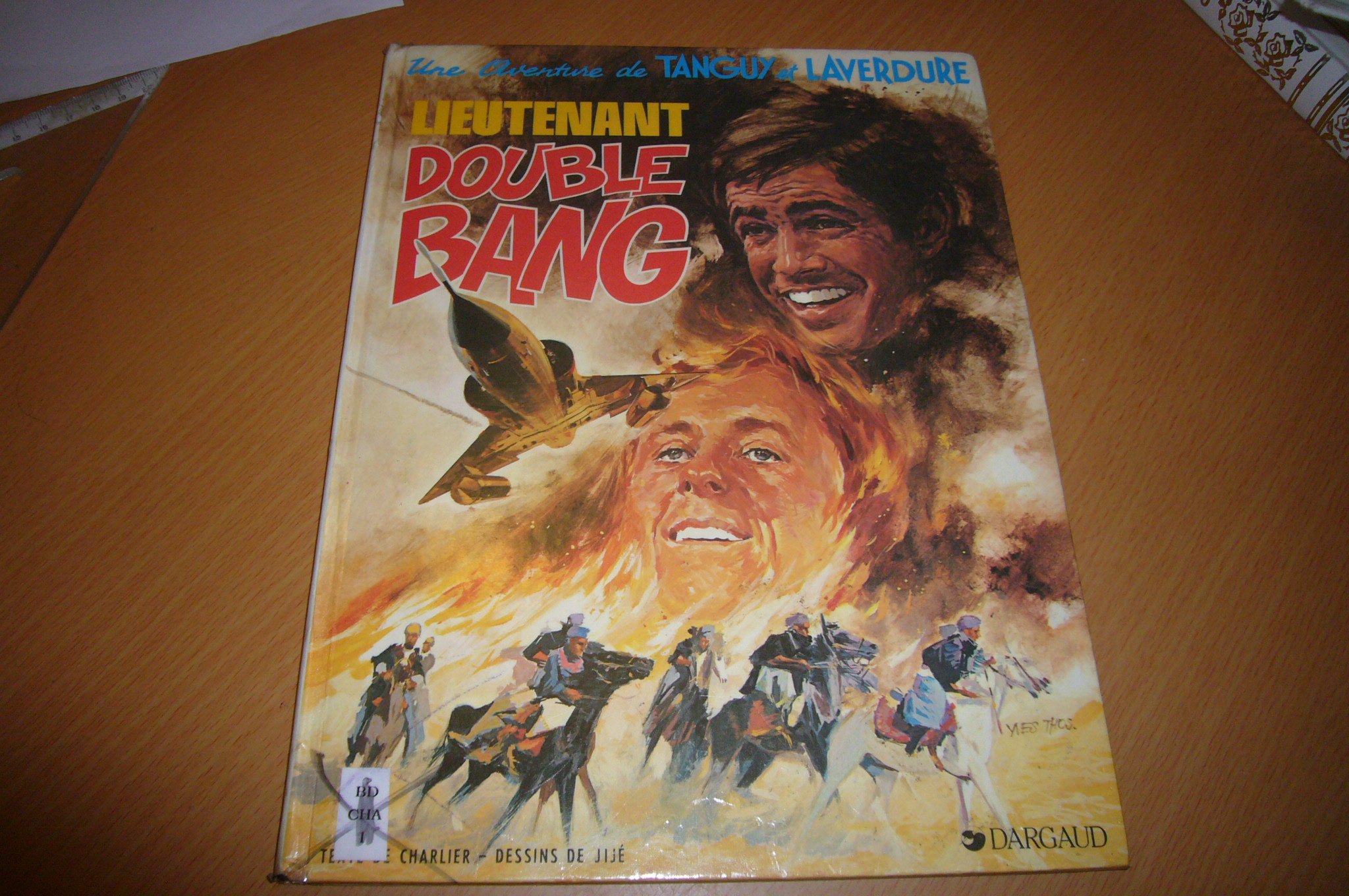 jaquette album Tanguy et Laverdure, tome 13 : Lieutenant Double Bang