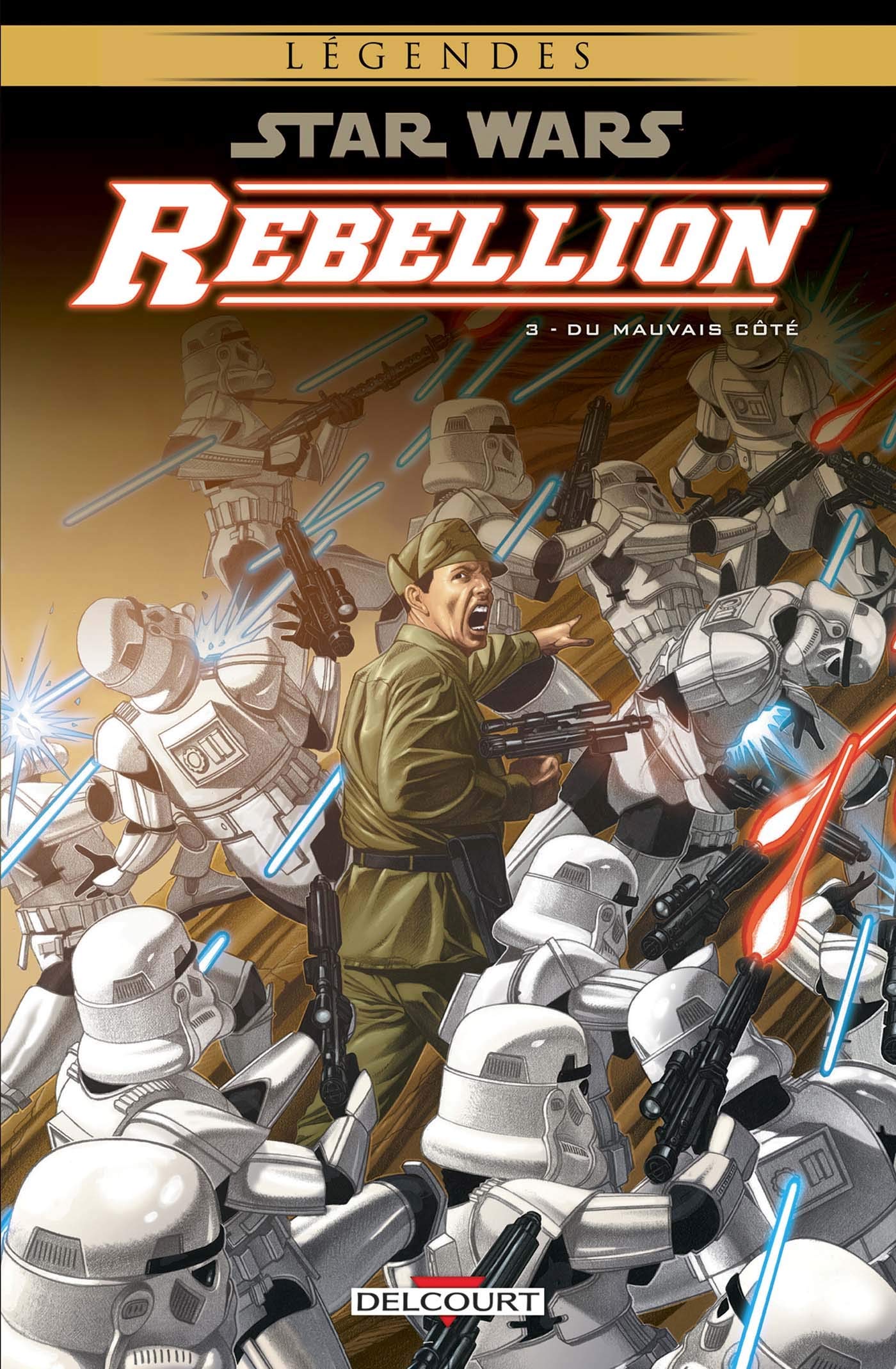 jaquette album Star Wars - Rébellion T03 - Du mauvais côté