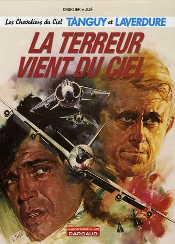 jaquette album Tanguy et Laverdure, tome 16 : La terreur vient du ciel