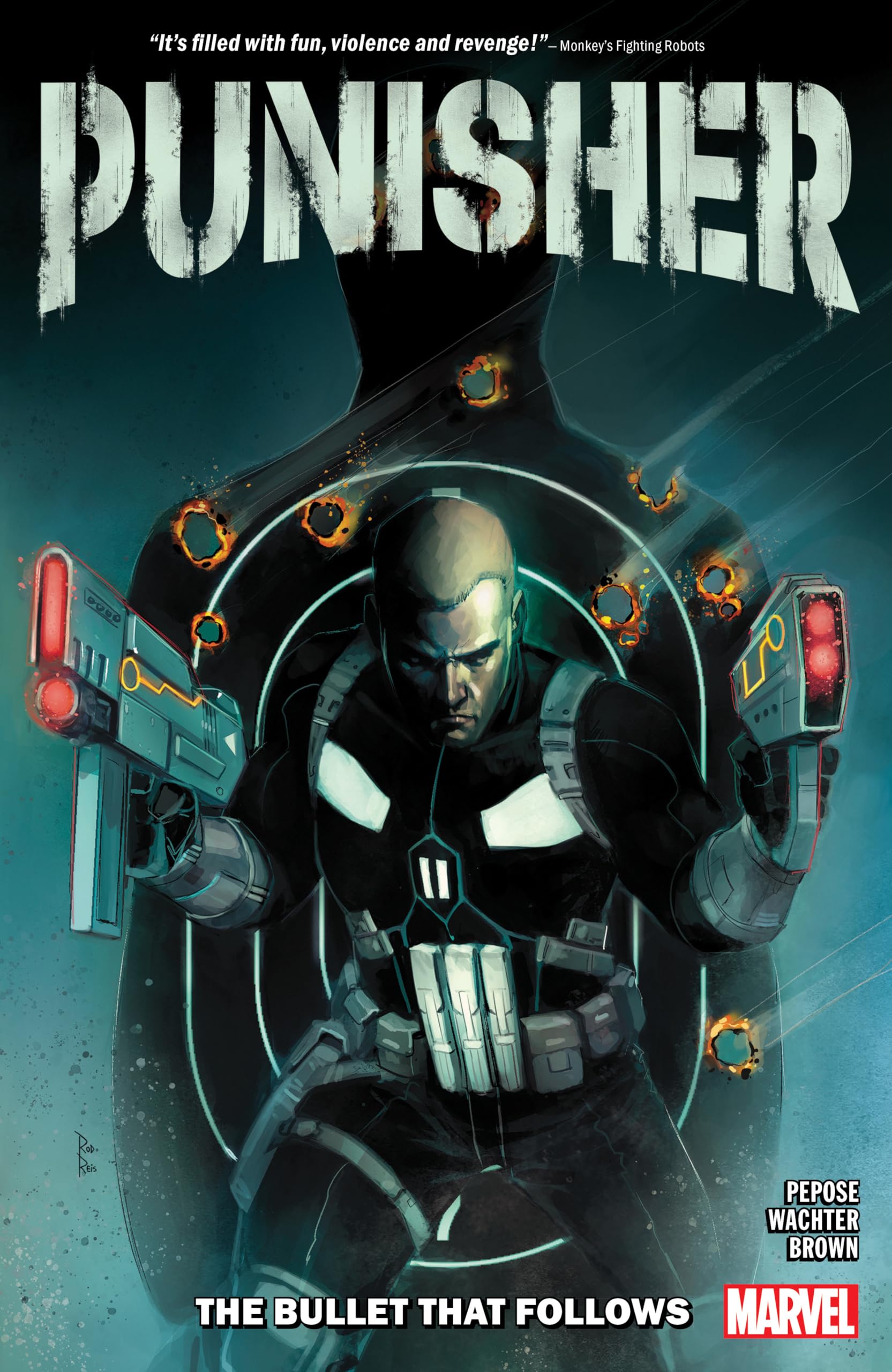 jaquette album PUNISHER: THE BULLET THAT FOLLOWS