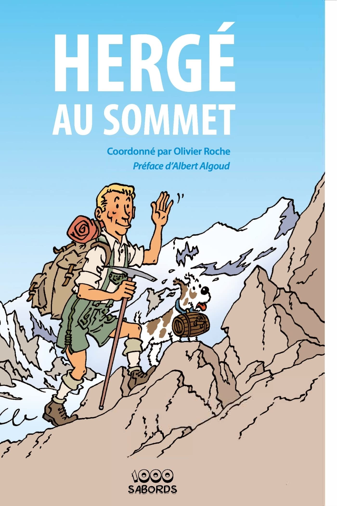 jaquette album Hergé au sommet