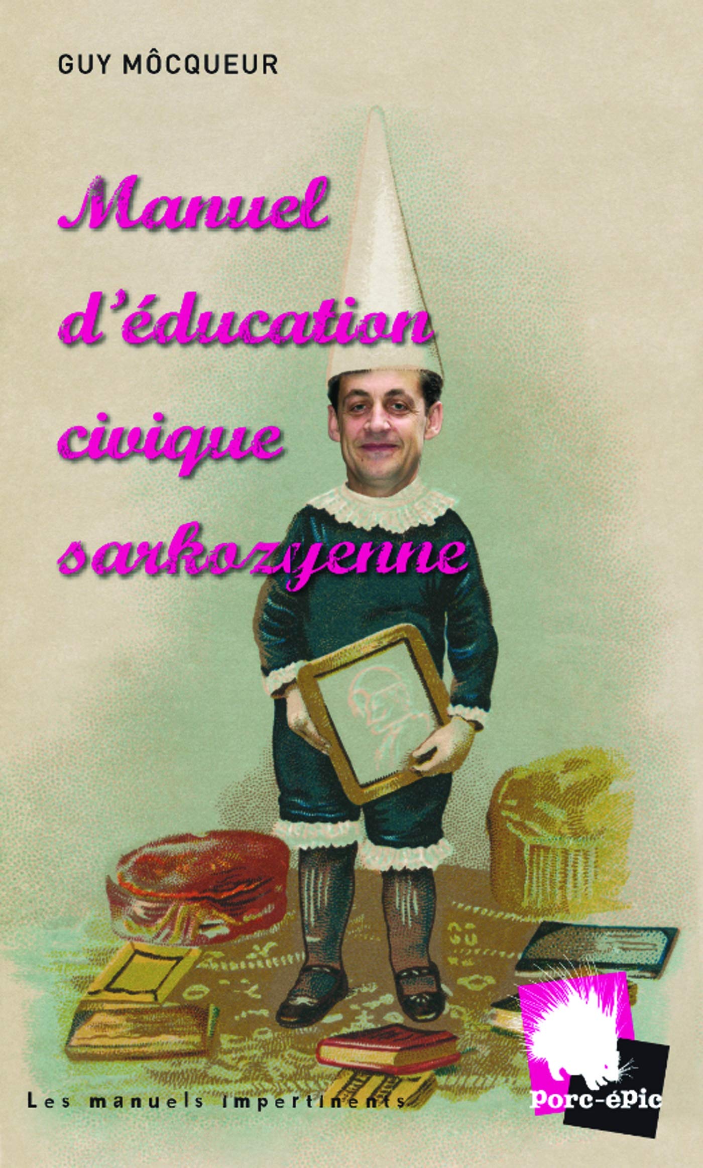 jaquette album Manuel d'éducation civique sarkozienne