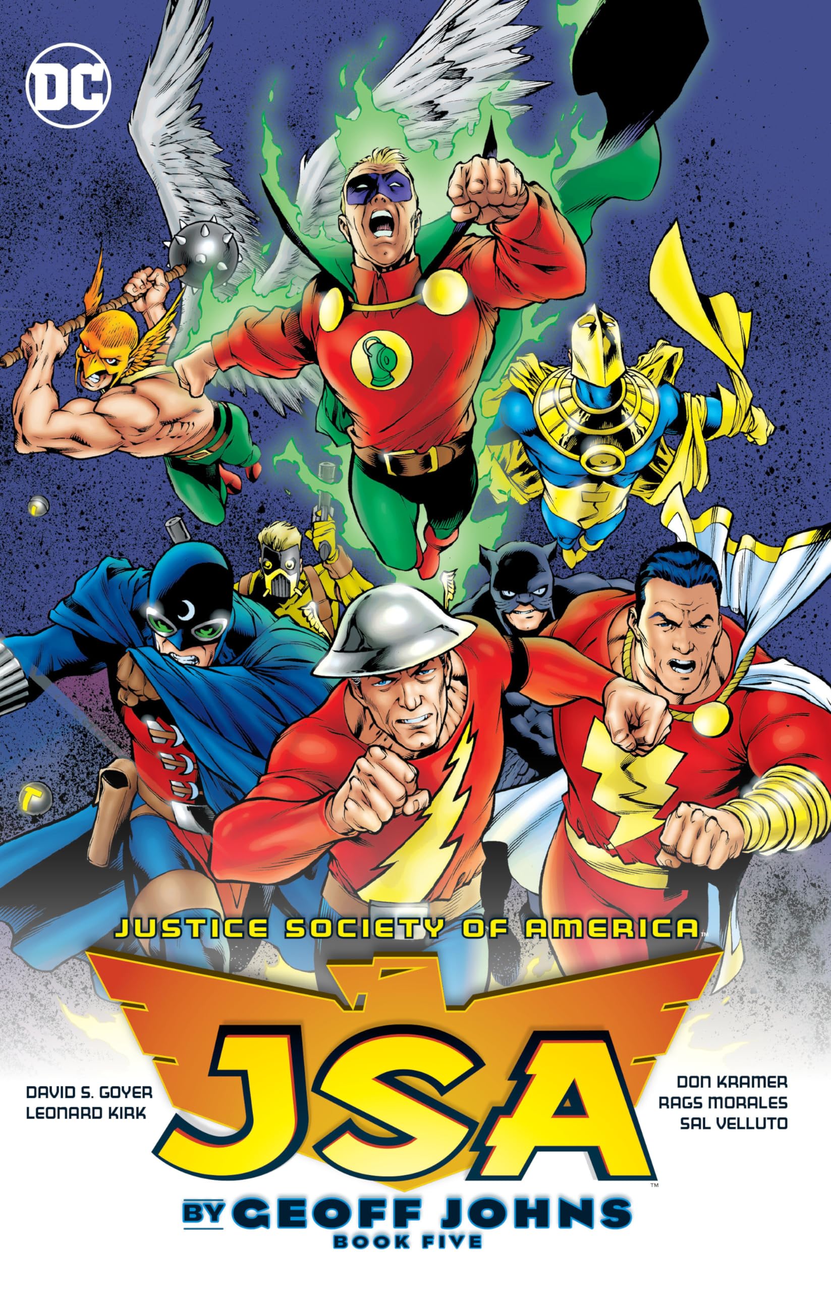 jaquette album JSA by Geoff Johns Book Five: TR - Trade Paperback