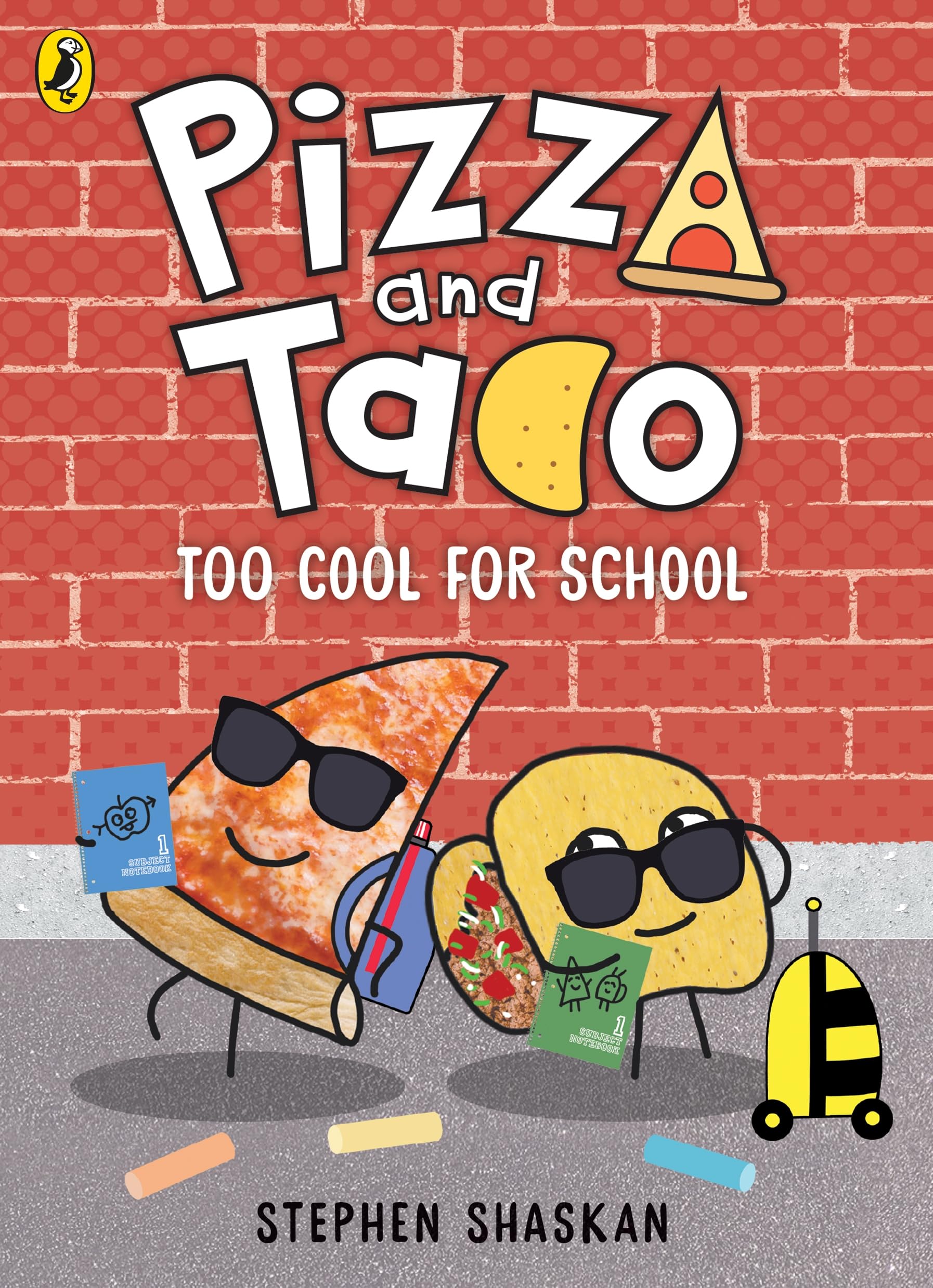 jaquette album Pizza and Taco: Too Cool for School!: The laugh-out-loud funny comic for young readers