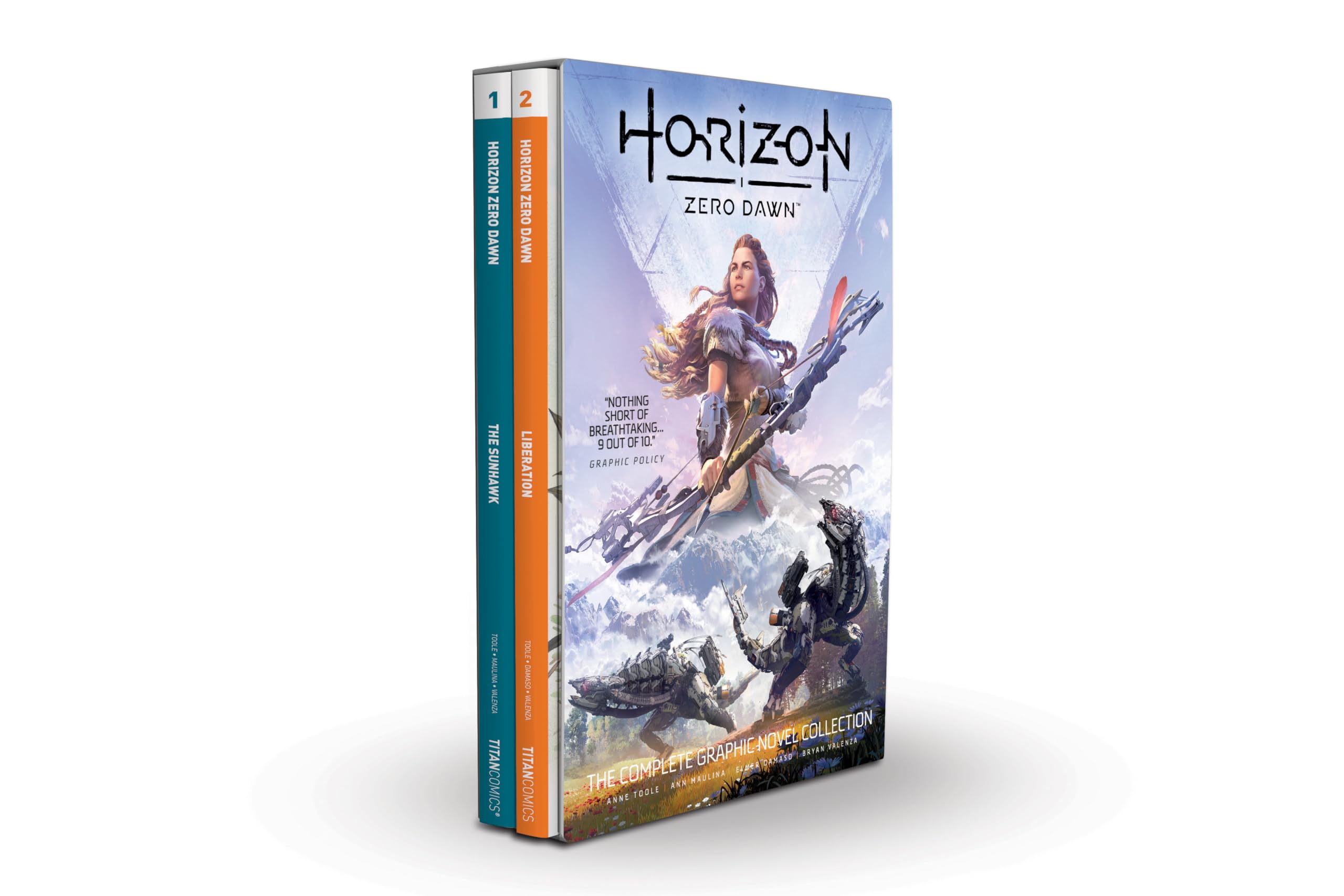 jaquette album Horizon Zero Dawn Collection 1-2: The Sunhawk / Liberation