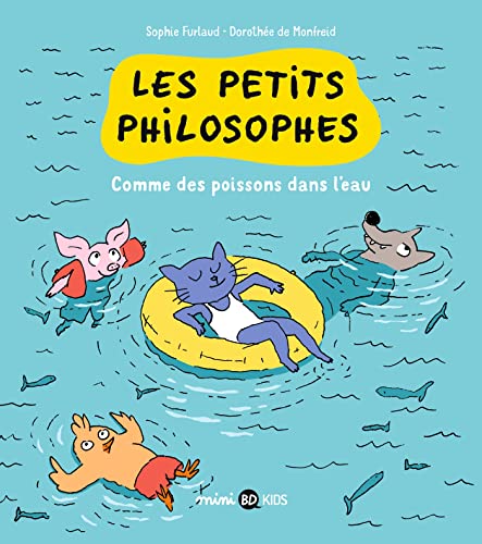 jaquette album Les Petits Philosophes Tome 3 - Comme Des Poissons Dans L'eau